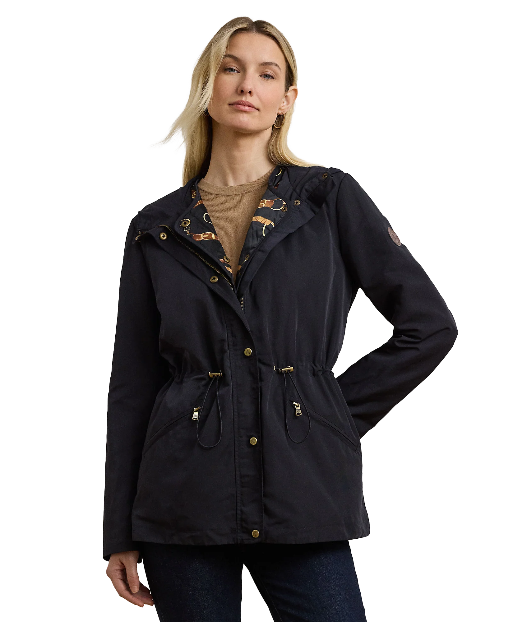 2-In-1 Hooded Jacket - Navy - Image 2