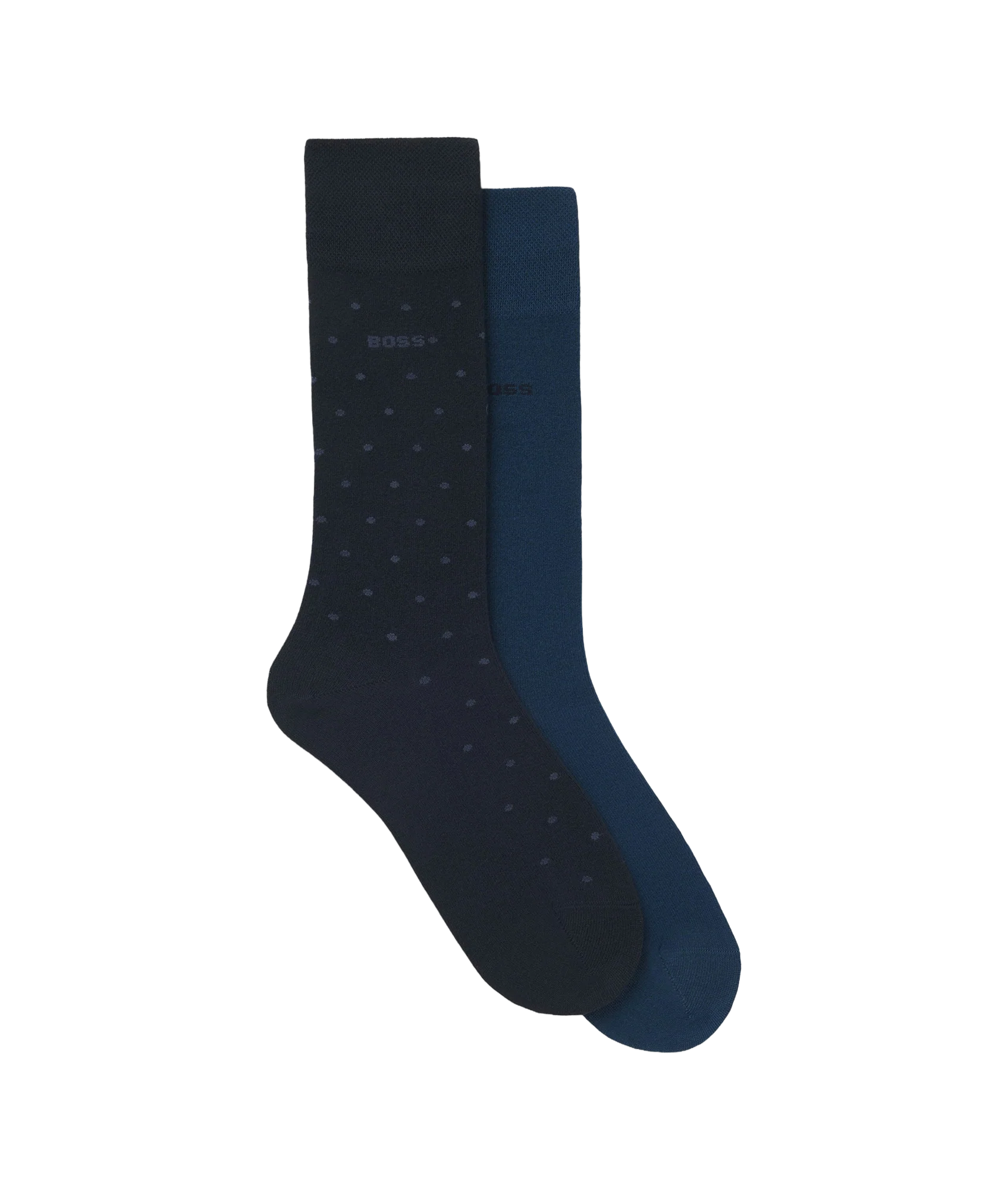 2-Pack Mini Dot Bambo - Dark Blue