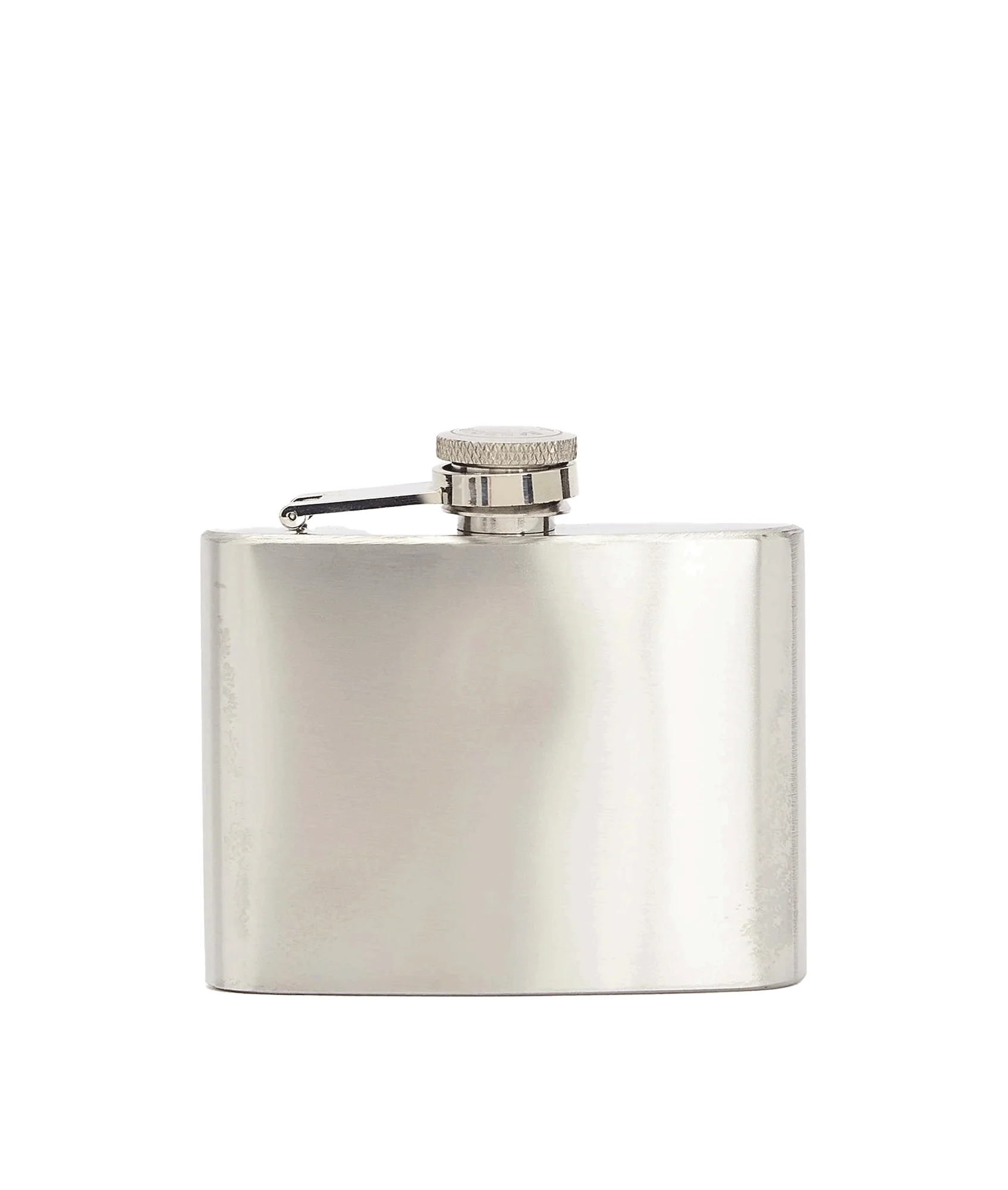 5oz Hinged Hipflask - Brown - Image 6
