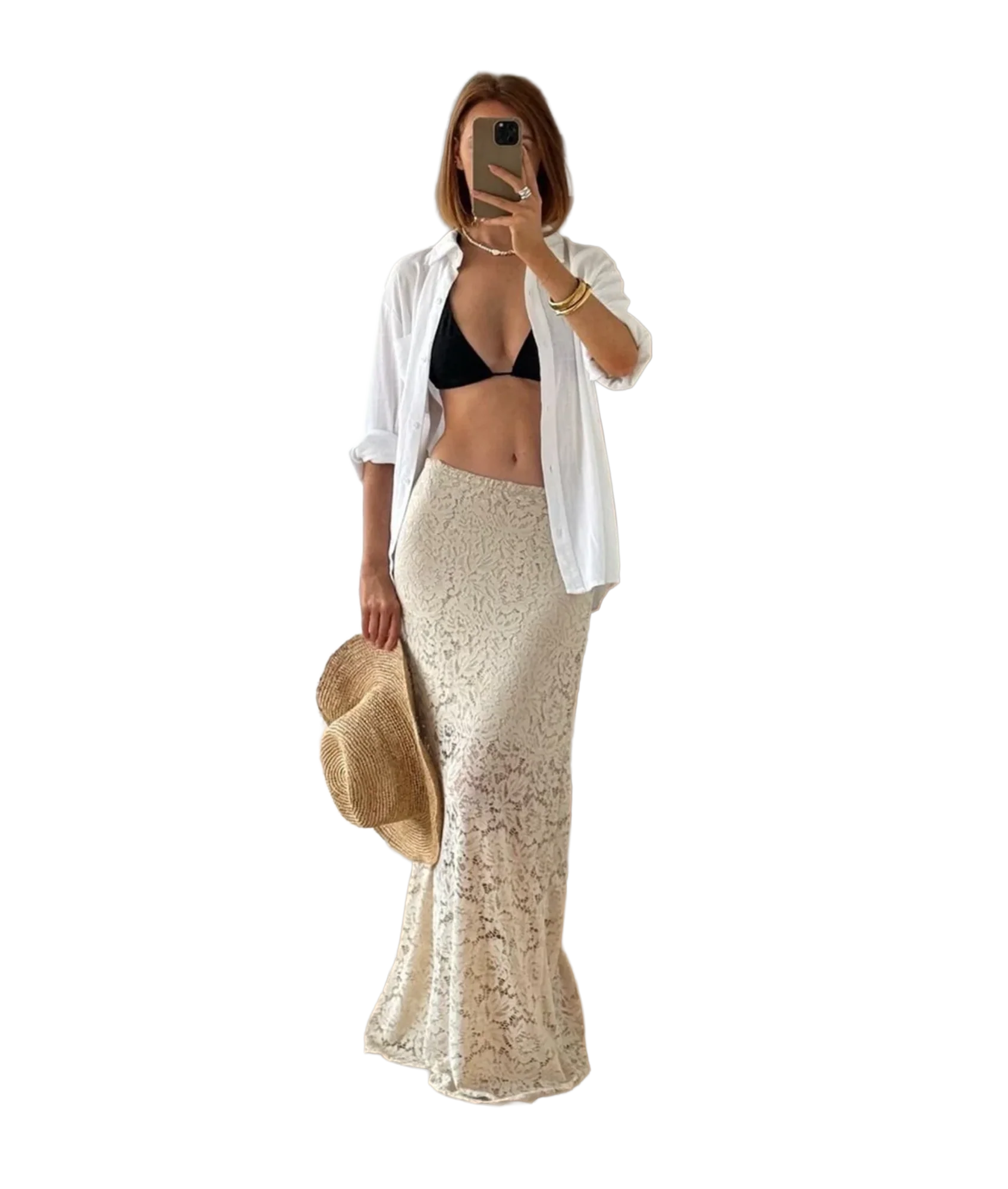 Alba Skirt - Sand - Image 2