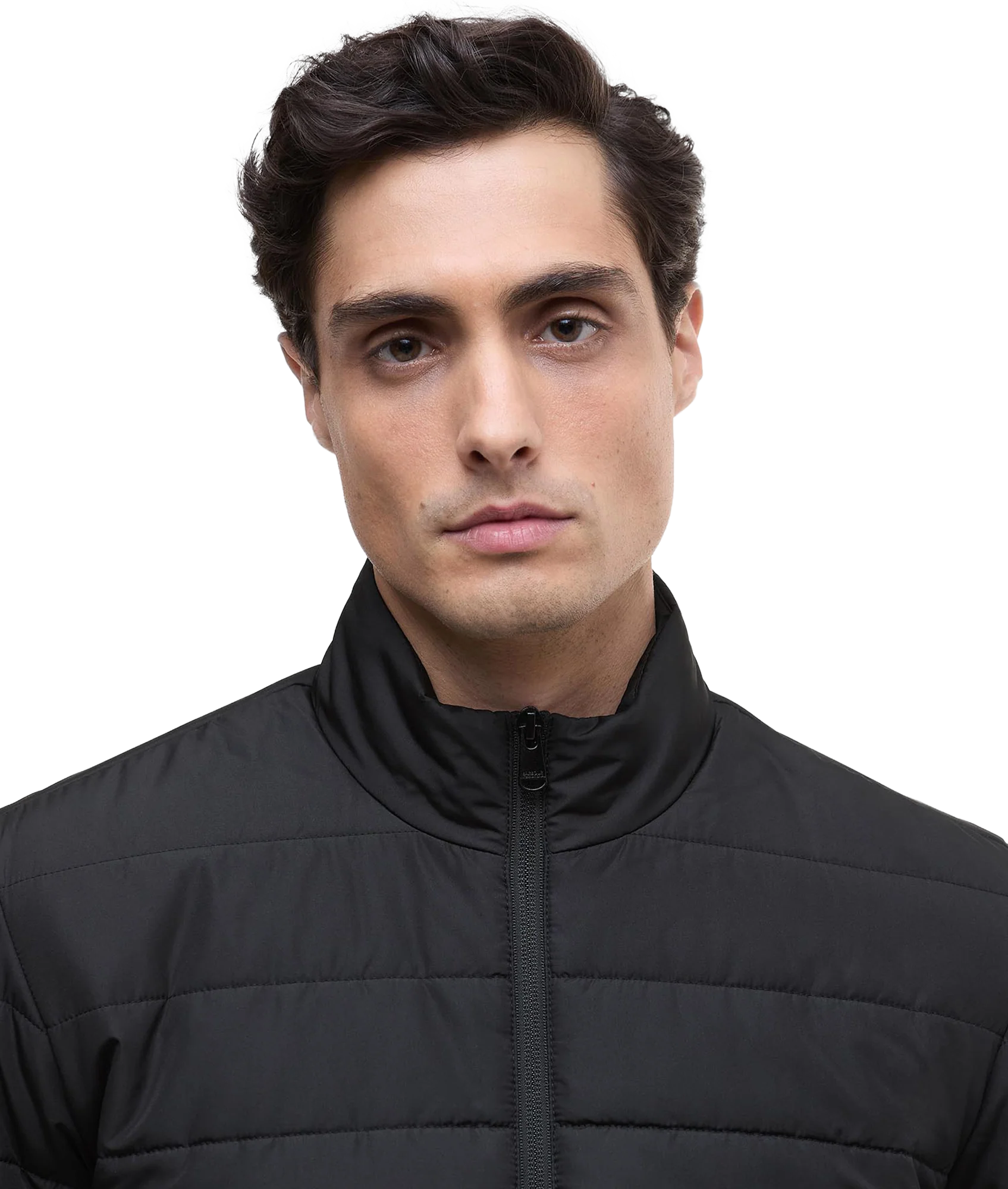 Aldon Quilted Jacket - Black - Image 4