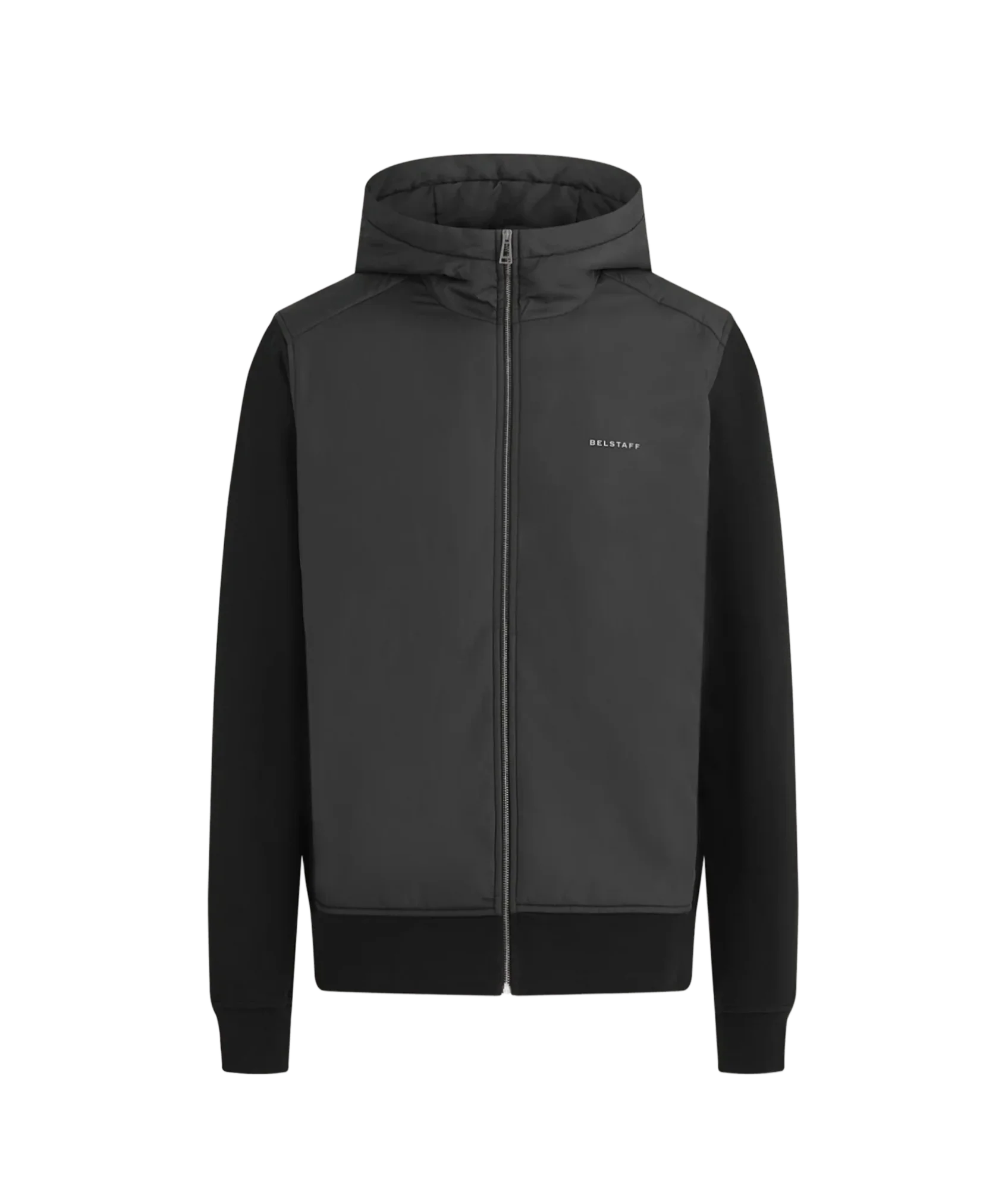 Alloy Zip Through Hoodie Black
