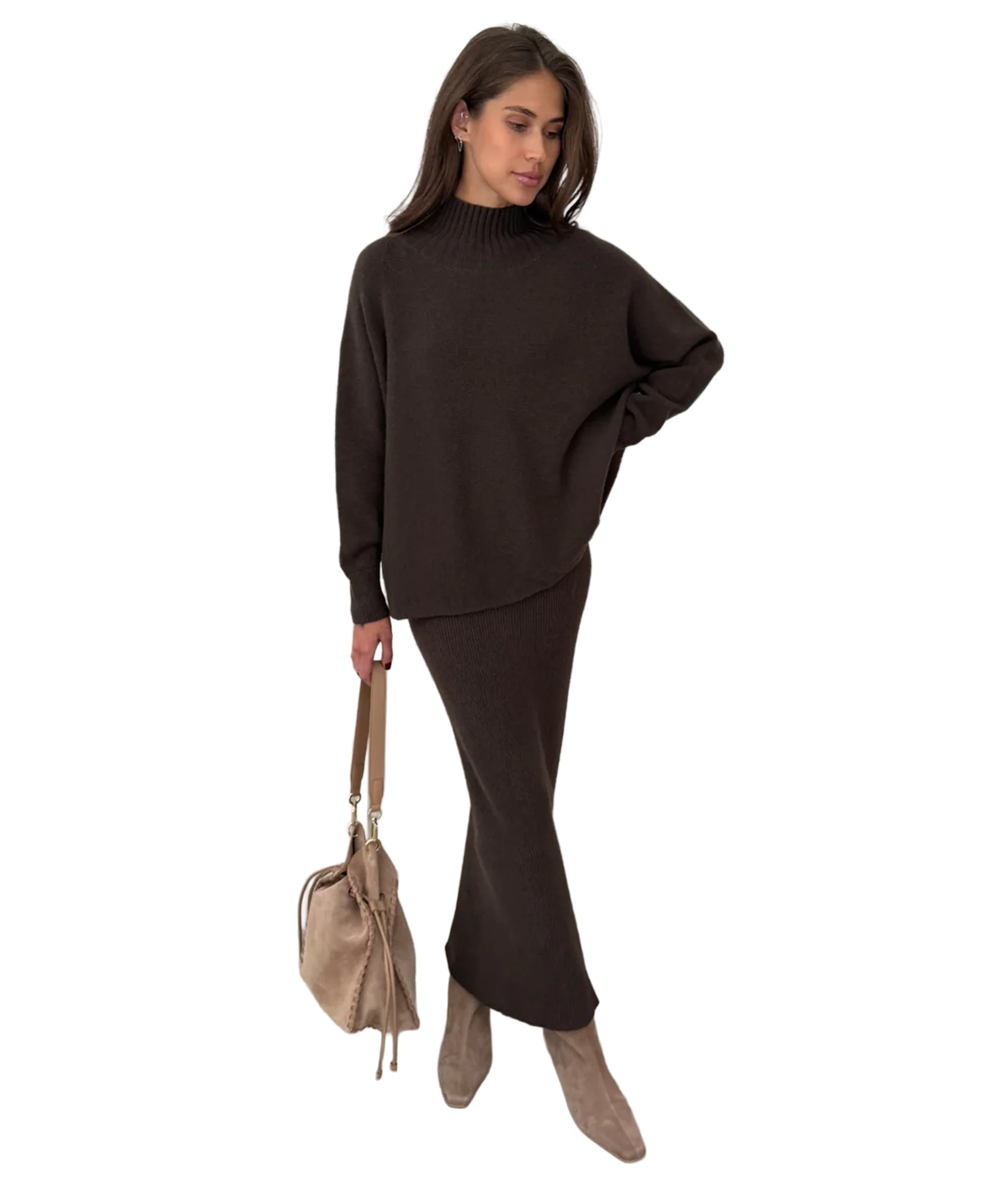 Alma Skirt - Espresso