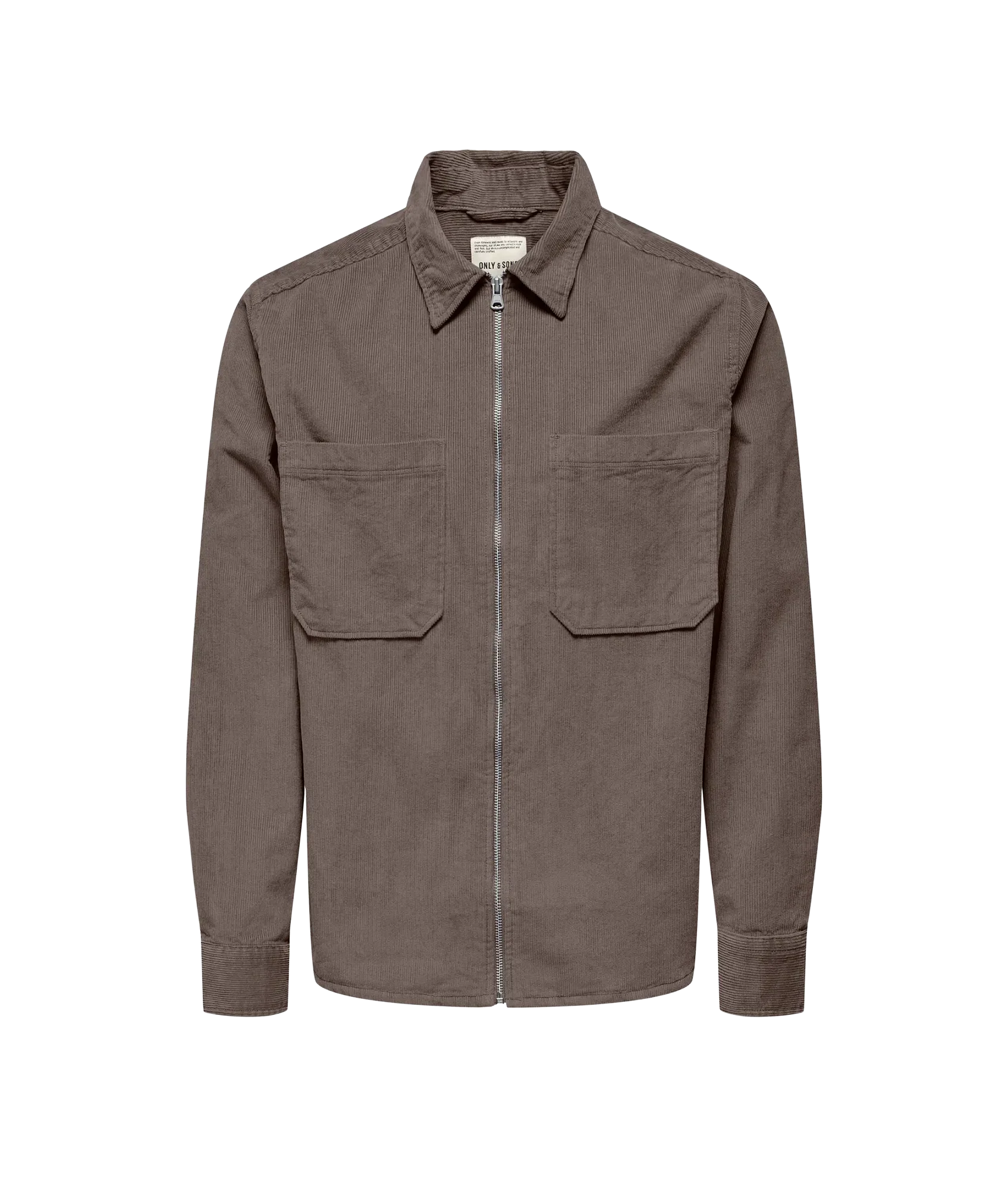 Alp 14W Rlx 2Pkt Washd Cord Zip Noos - Falcon