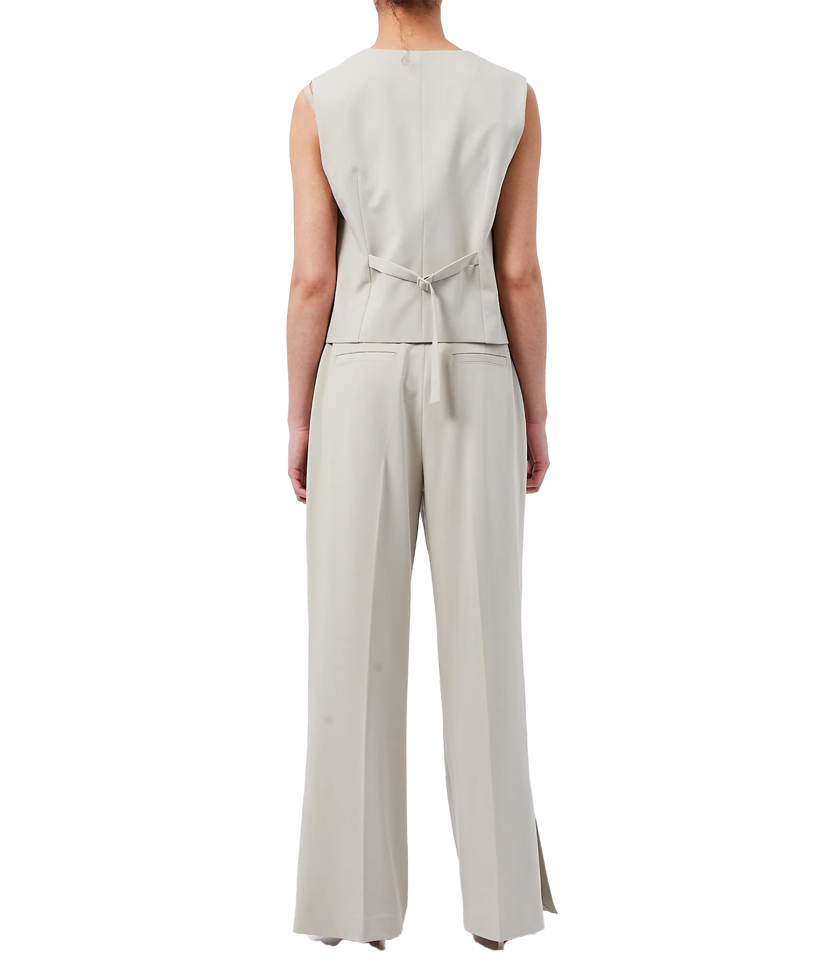 Angie Suiting Waist Coat - Green - Image 3