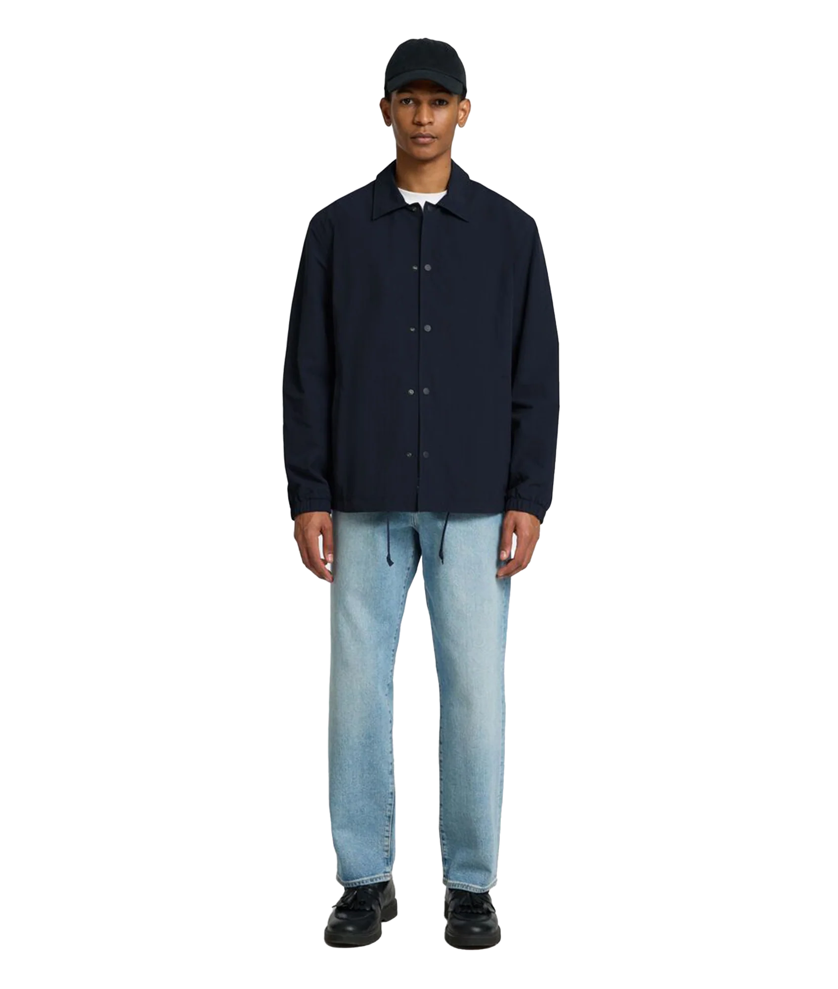 Archive Coach Jacket - Navy - Image 2