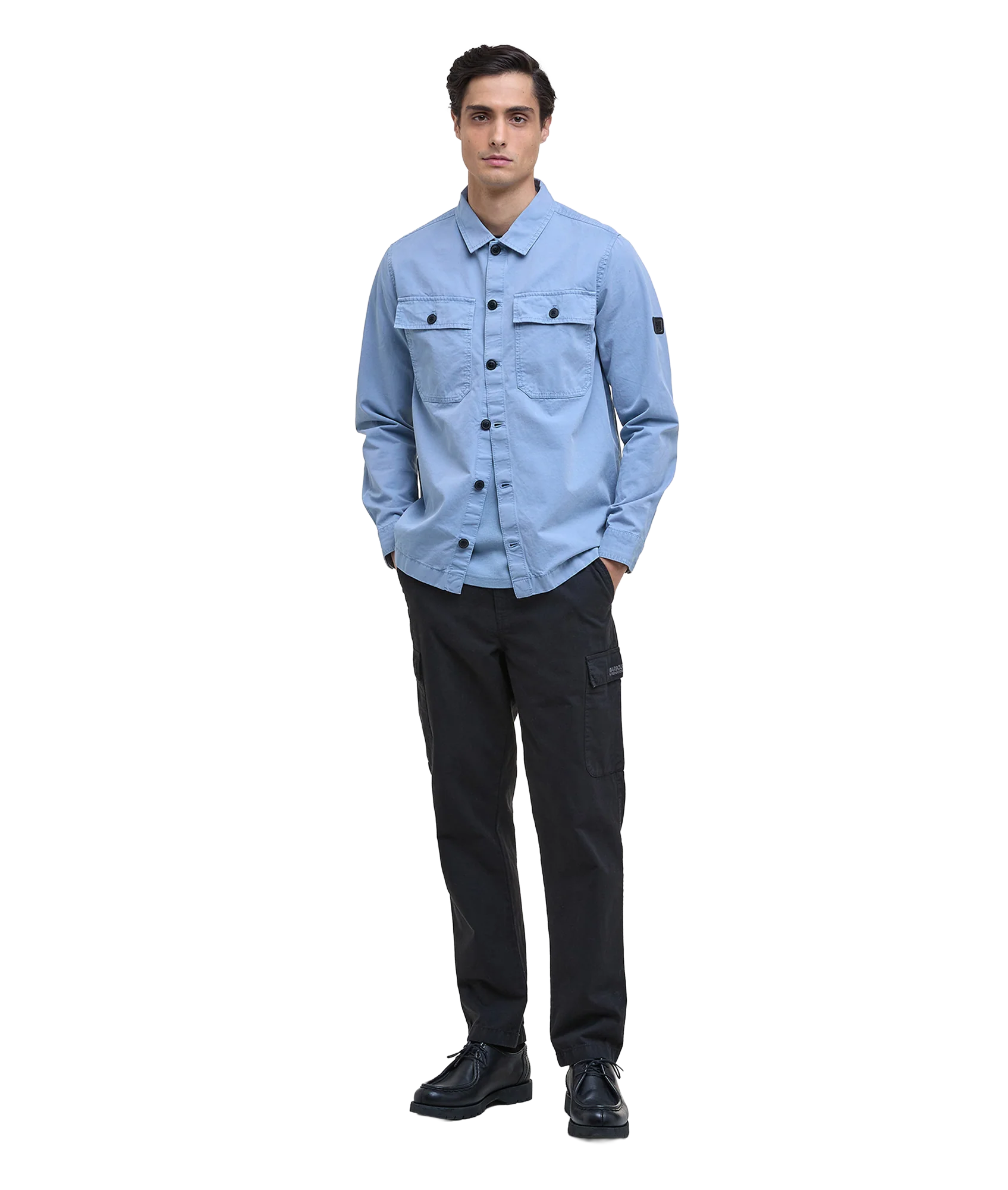 Arlo Overshirt - Cool Blue - Image 2