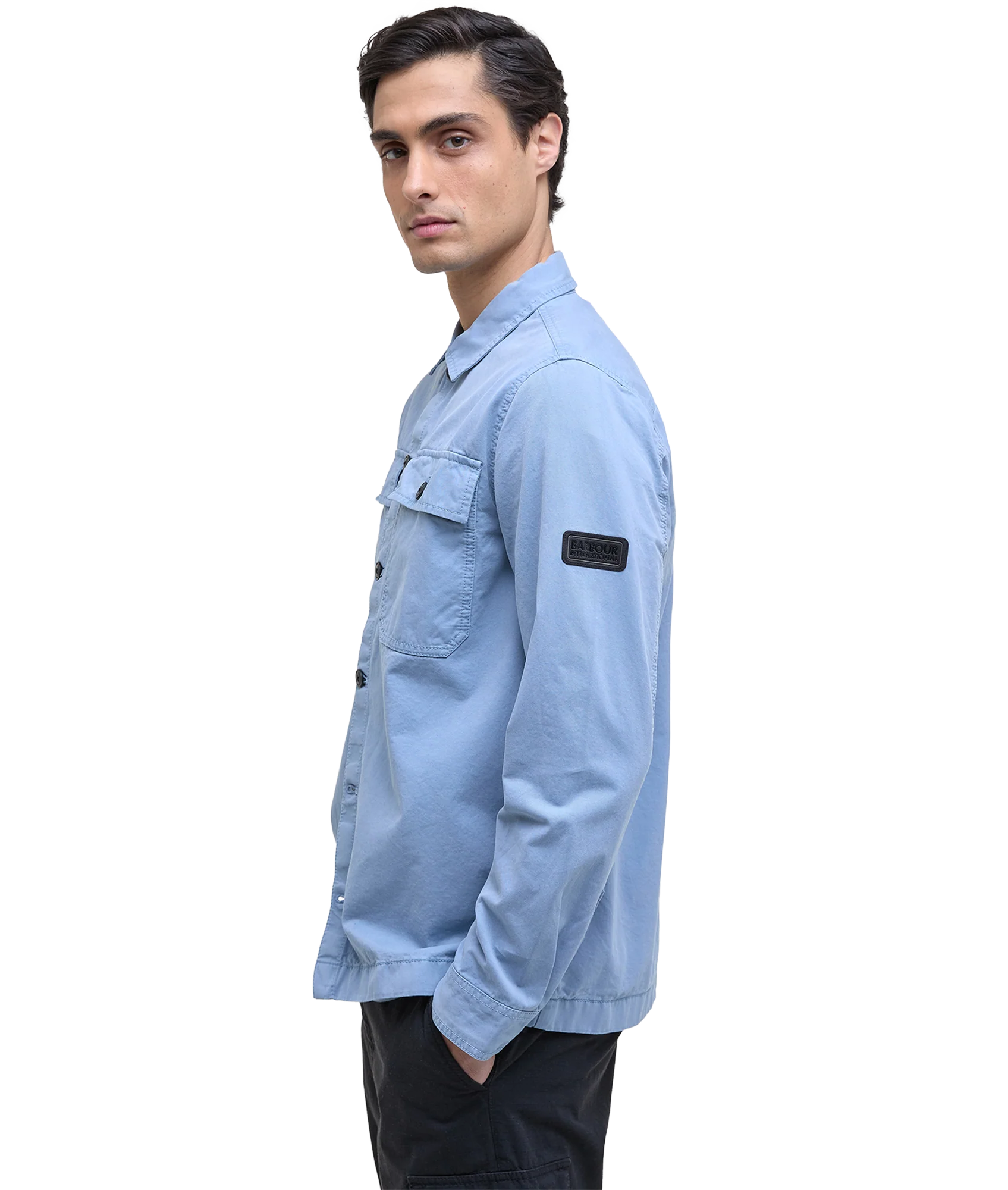 Arlo Overshirt - Cool Blue - Image 4