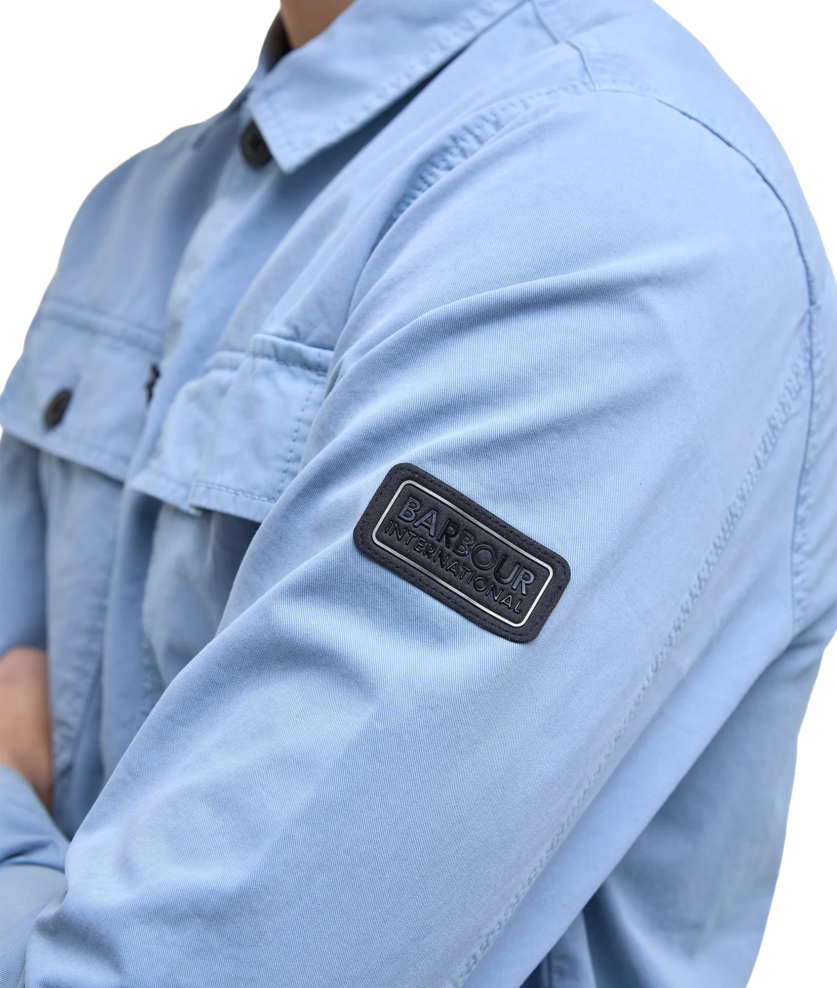Arlo Overshirt - Cool Blue - Image 6
