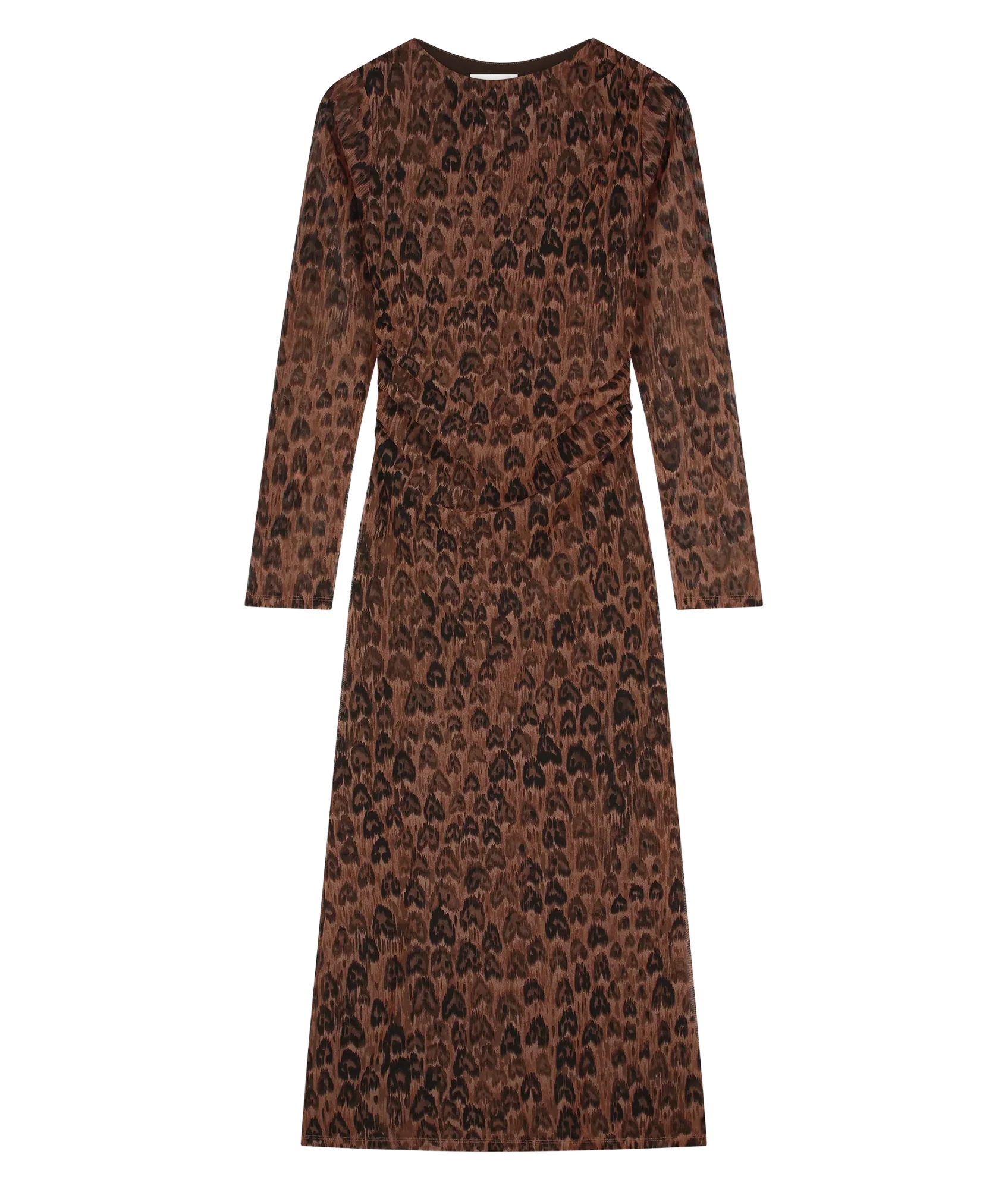 Ashley Dress - Burnt Sugar/Black