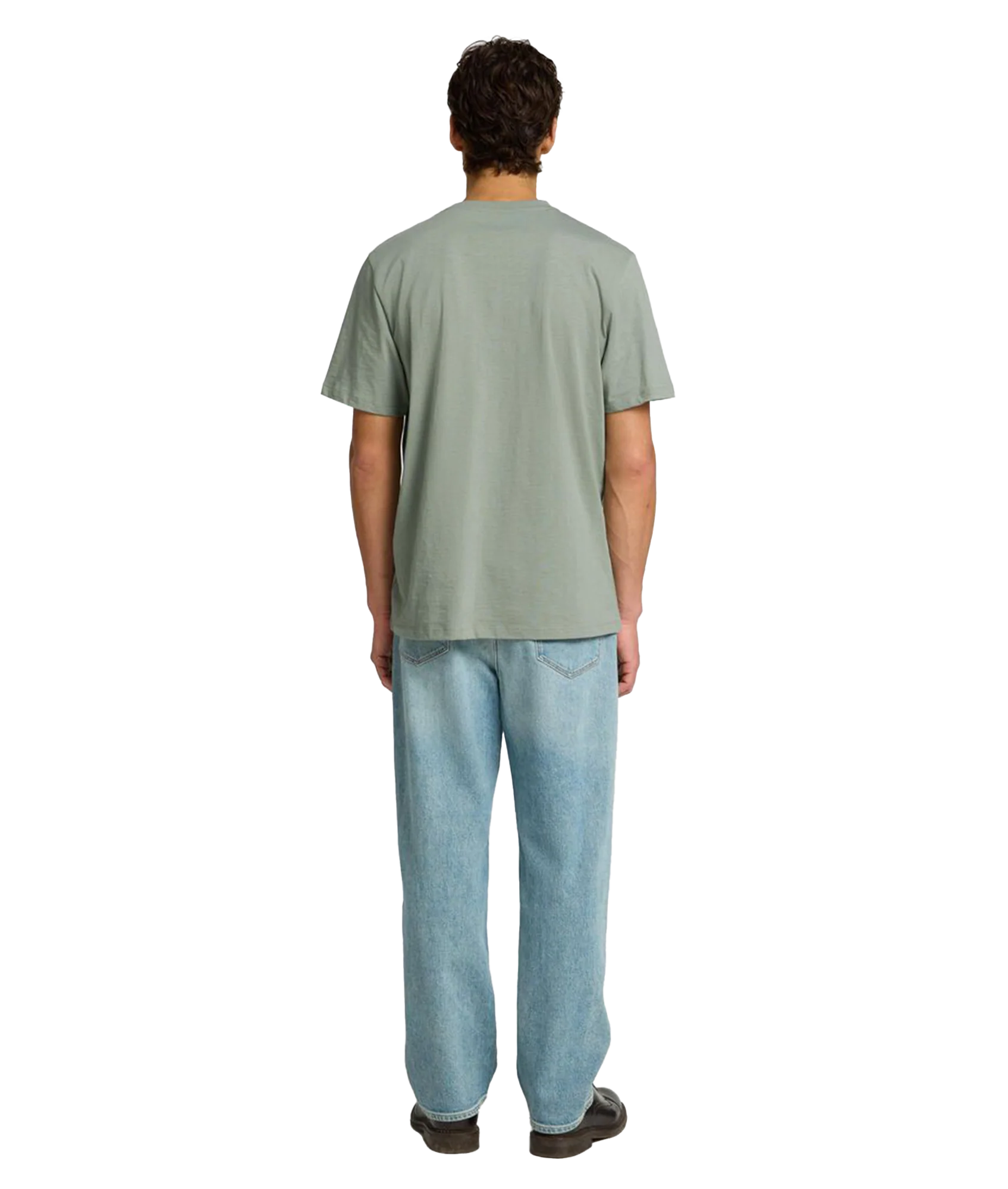 Aspen Slub Tee - Green - Image 6