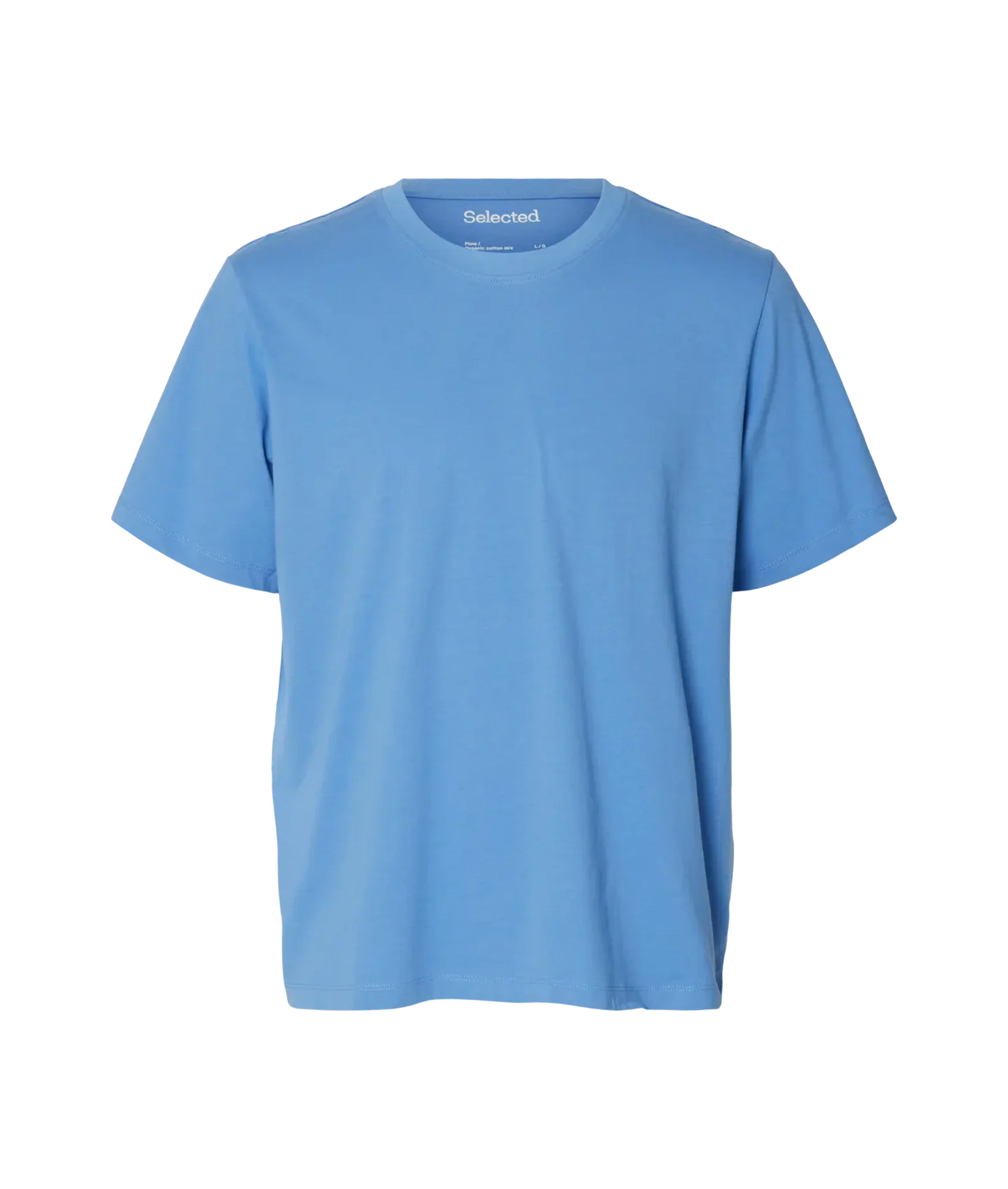Aspen Ss O-Neck Tee Noos - Blue Bonnet
