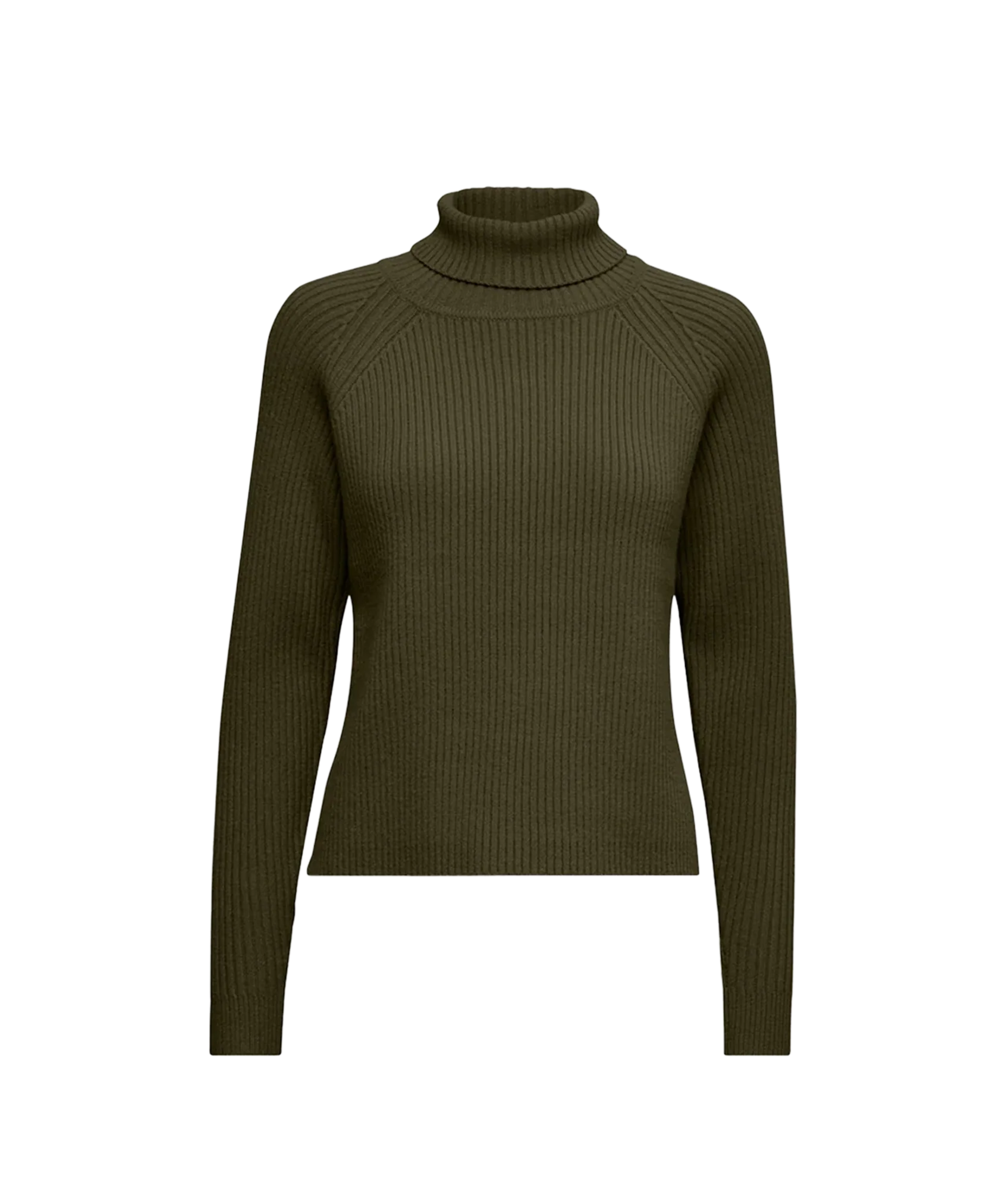 Ava Knit Turtleneck - Rifle Green