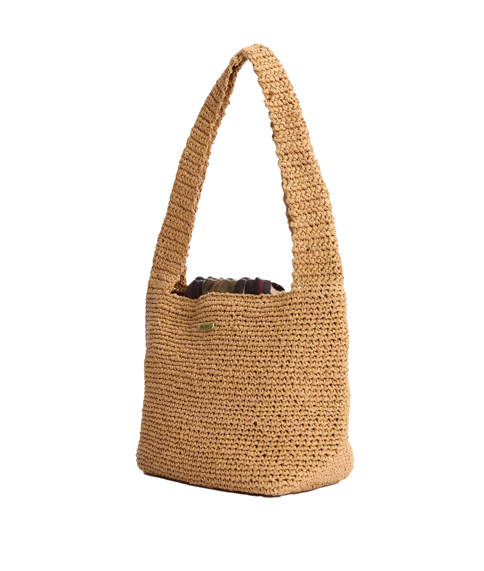 Barbour Lily Woven Tote Bag - Natural - Image 2