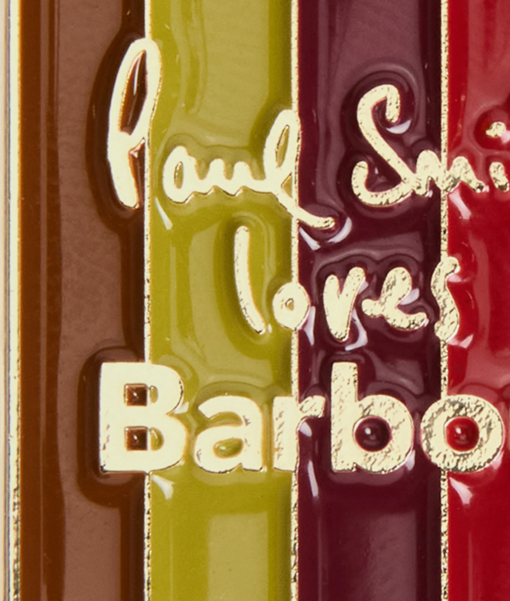 Barbour x Paul Smith Pin Badge - Wax Tin - Image 4