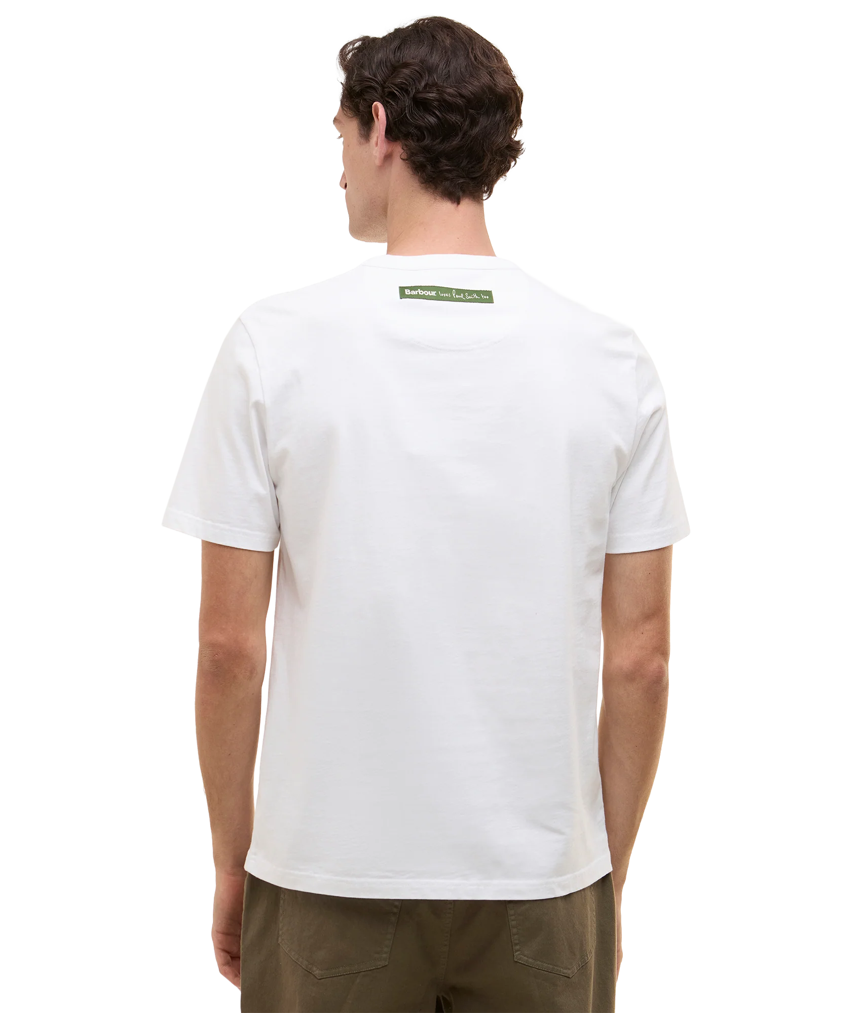 Barbour x Paul Smith T-Shirt - White - Image 4