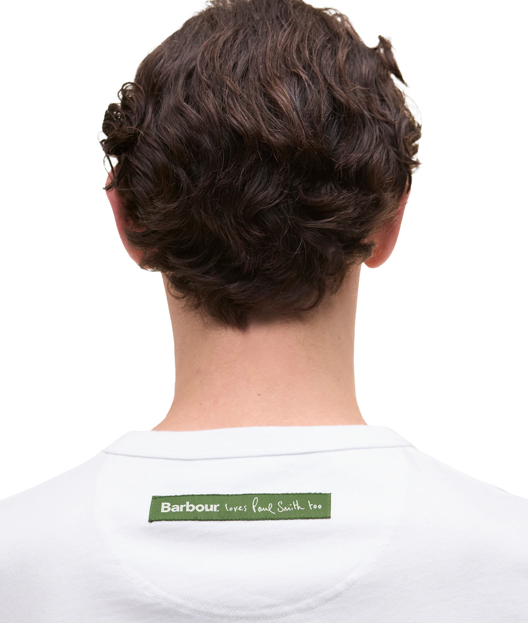 Barbour x Paul Smith T-Shirt - White - Image 6