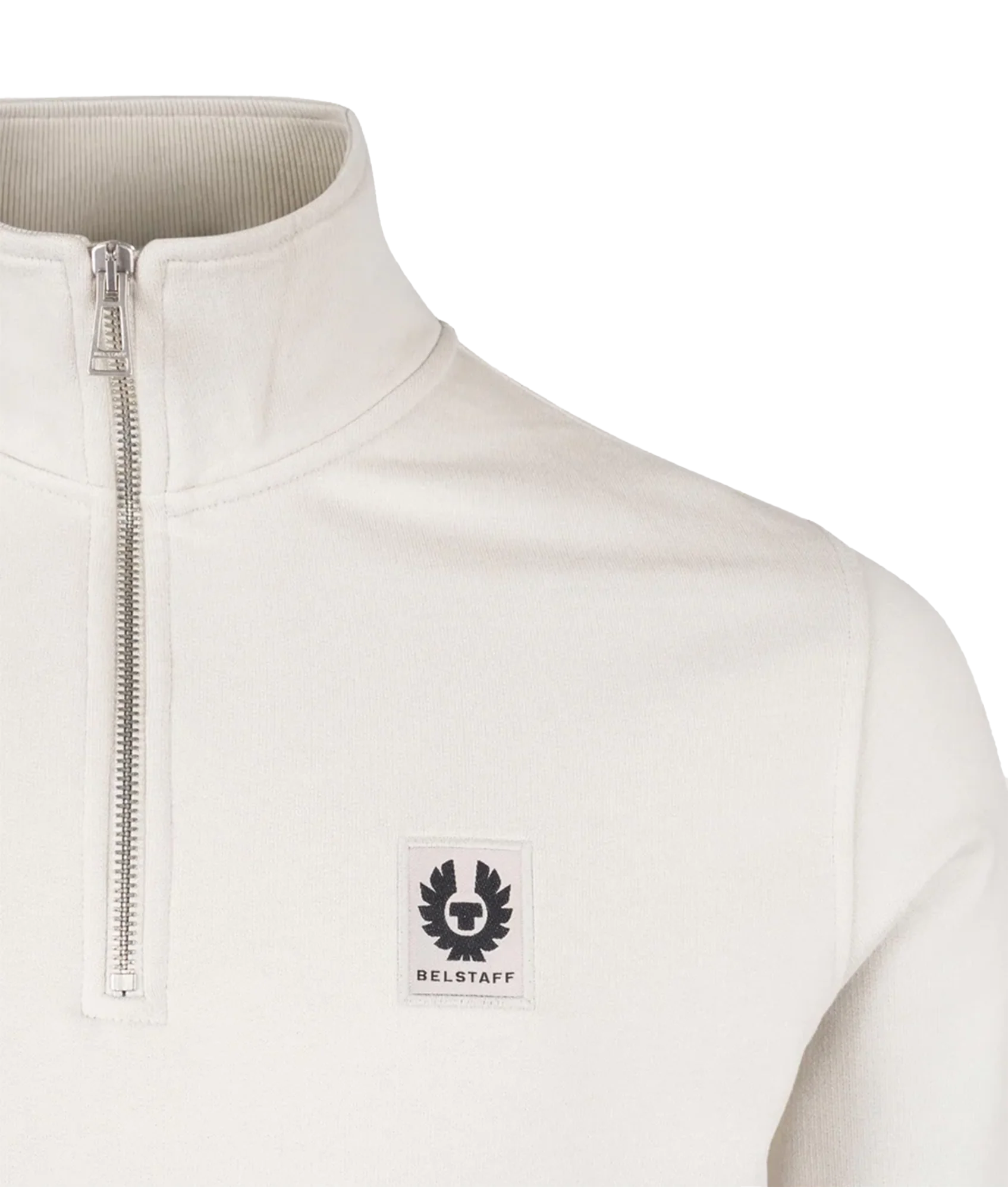 Belstaff Quarter Zip Sweats - Beige - Image 3