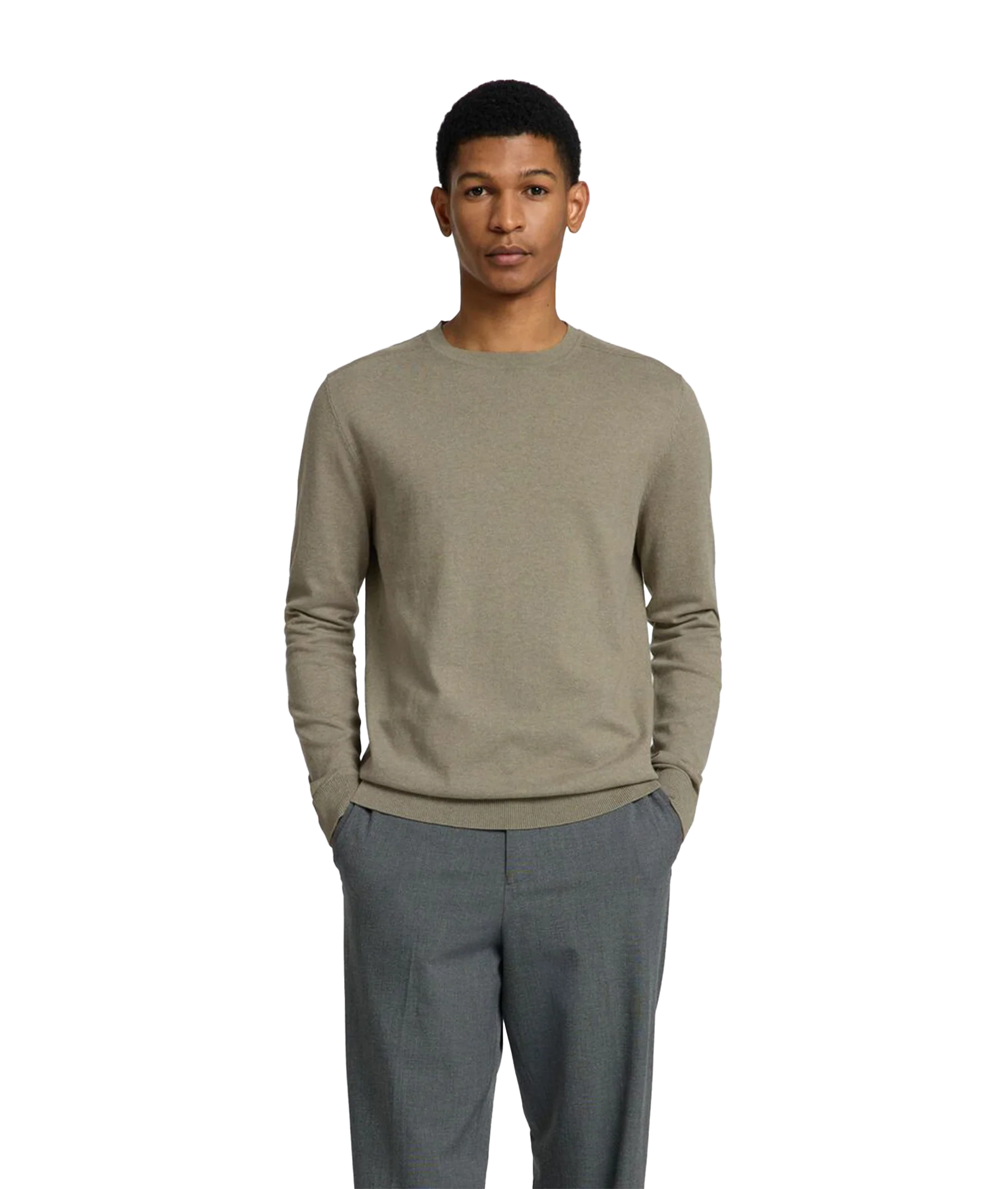 Berg Crew Knit - Grey - Image 3