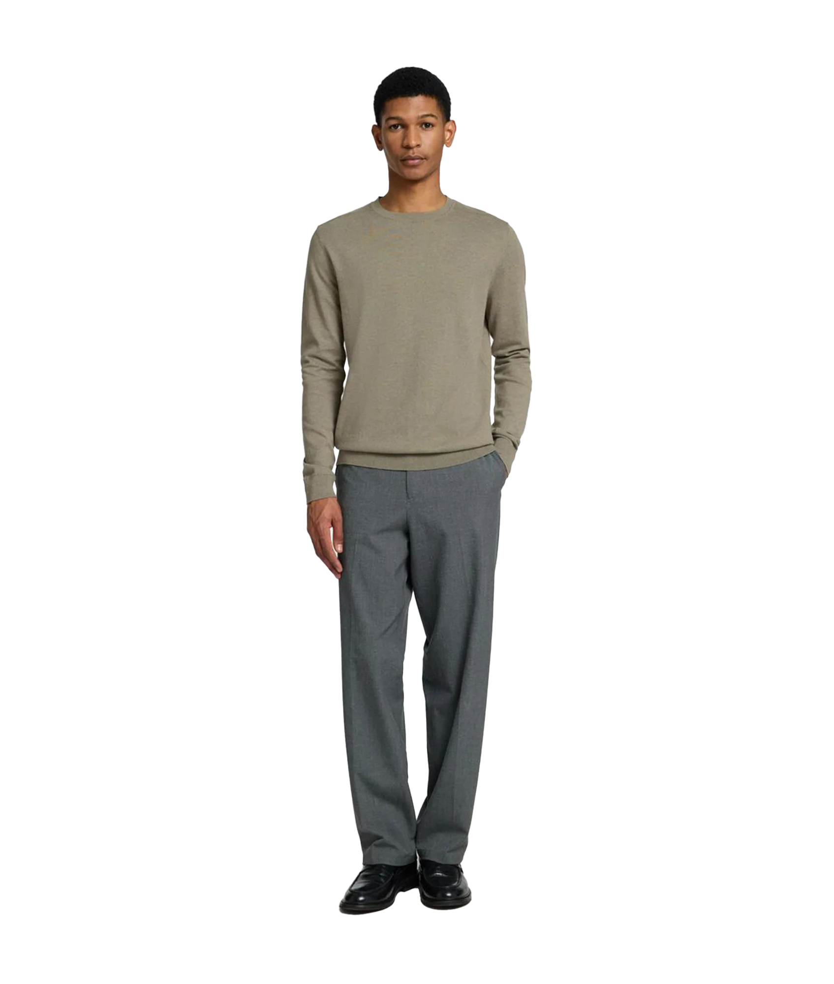 Berg Crew Knit - Grey - Image 4