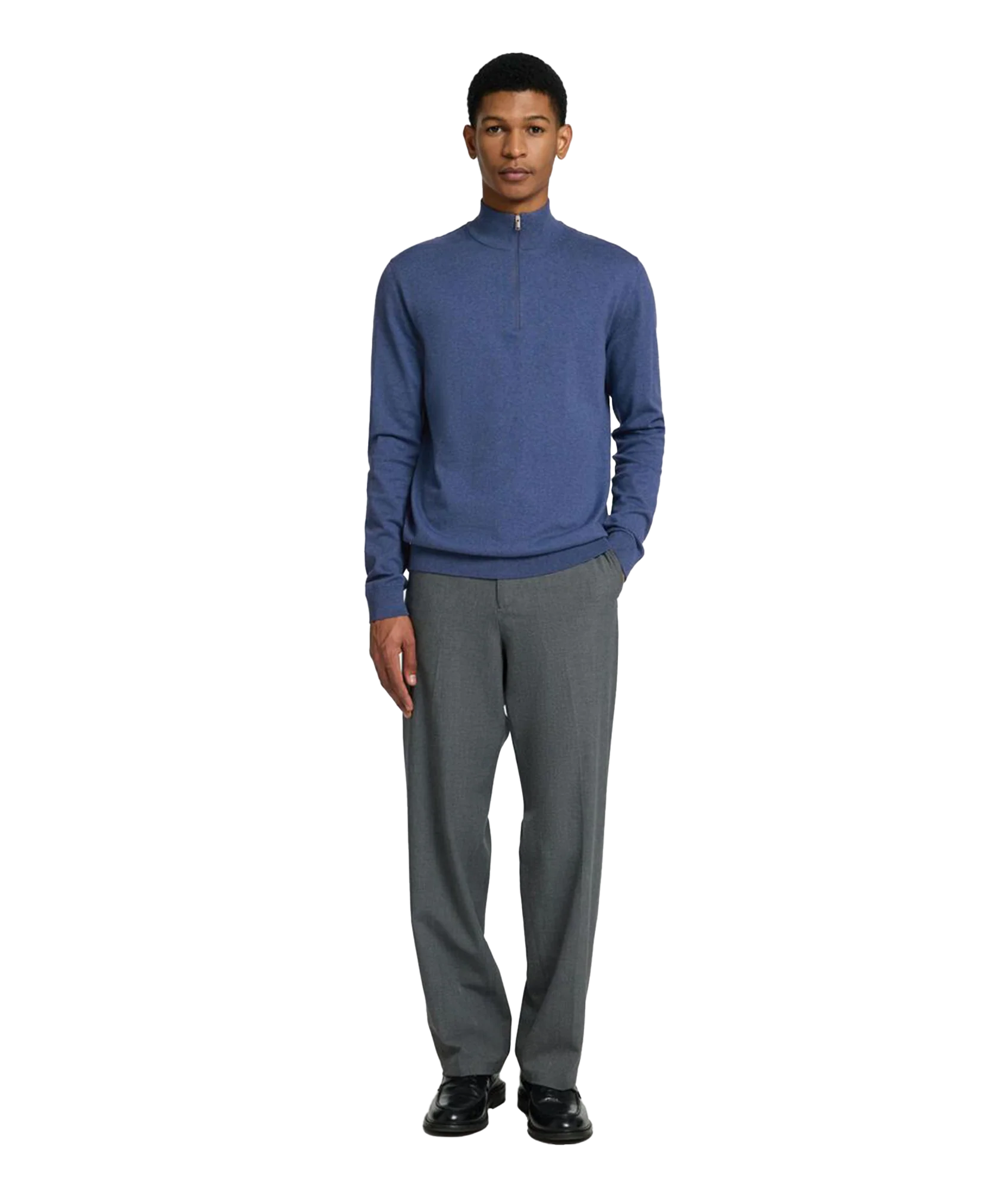 Berg Zip Cardi - Blue - Image 3