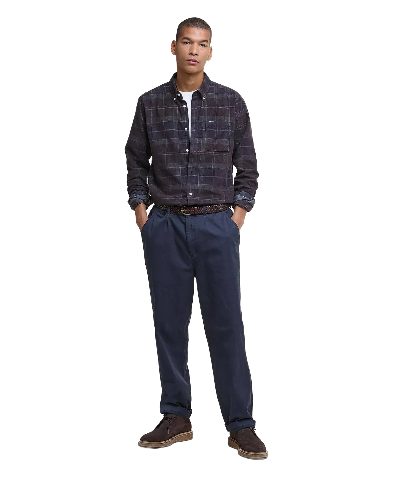 Blair TF Shirt - Midnight Oak Tartan - Image 3