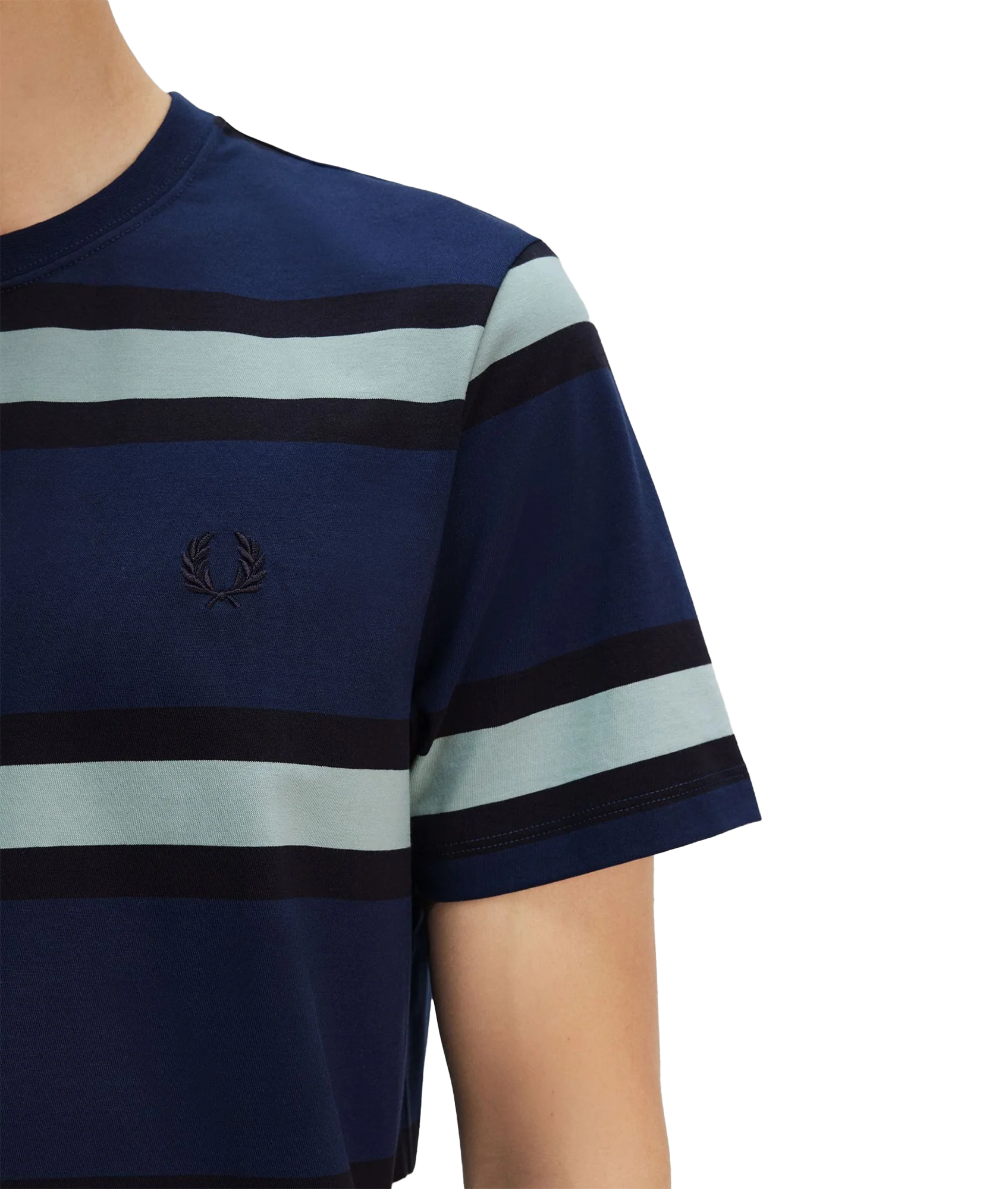 Bold Stripe Tee - Navy - Image 5