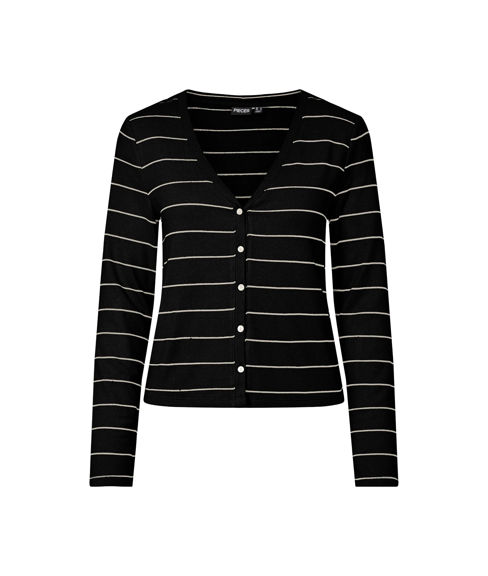 Bria Ls Cardigan Jrs Bc - Black