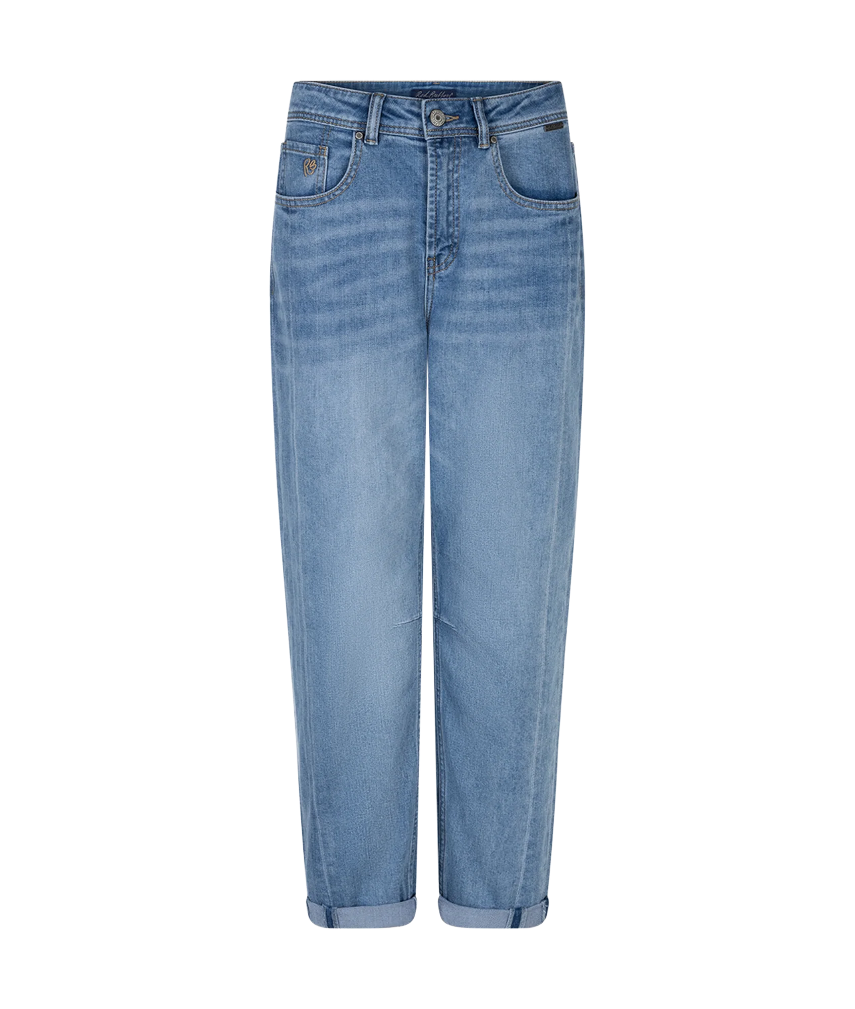 Caitlina Sidepatch Jean - Midstone