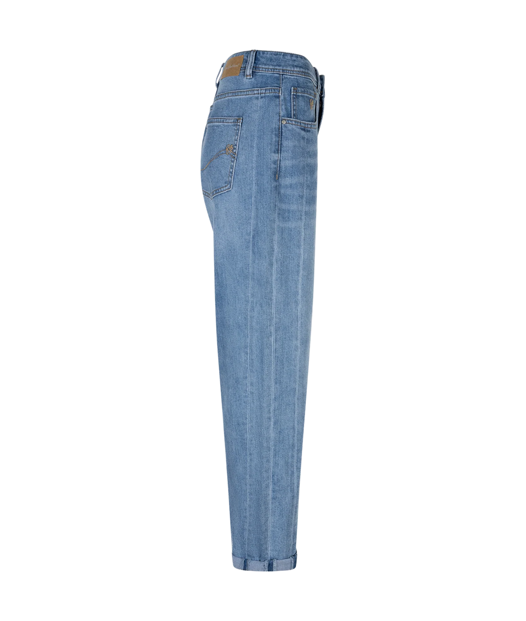 Caitlina Sidepatch Jean - Midstone - Image 2