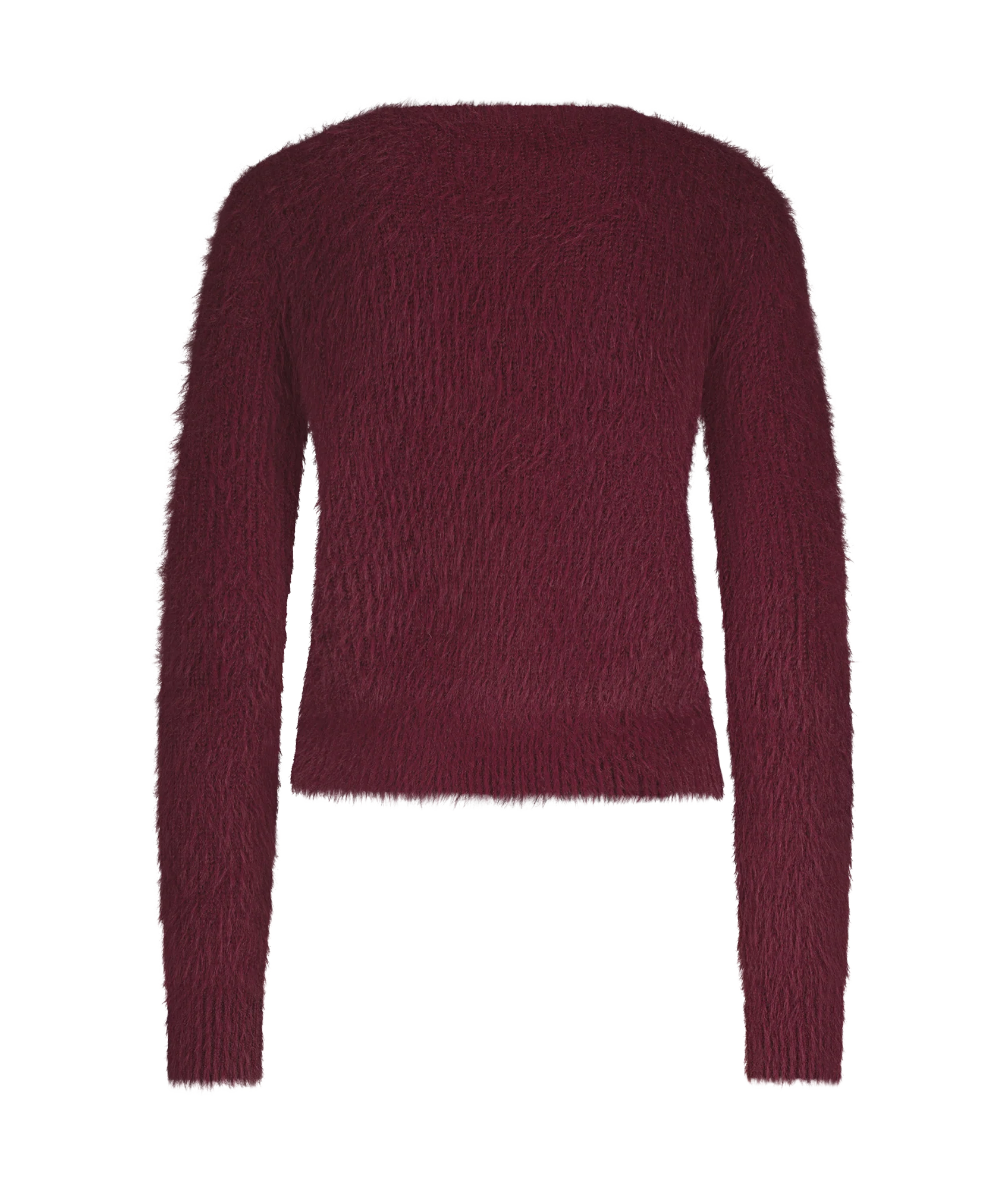 Cardigan Fuzzy - Ruby - Image 2
