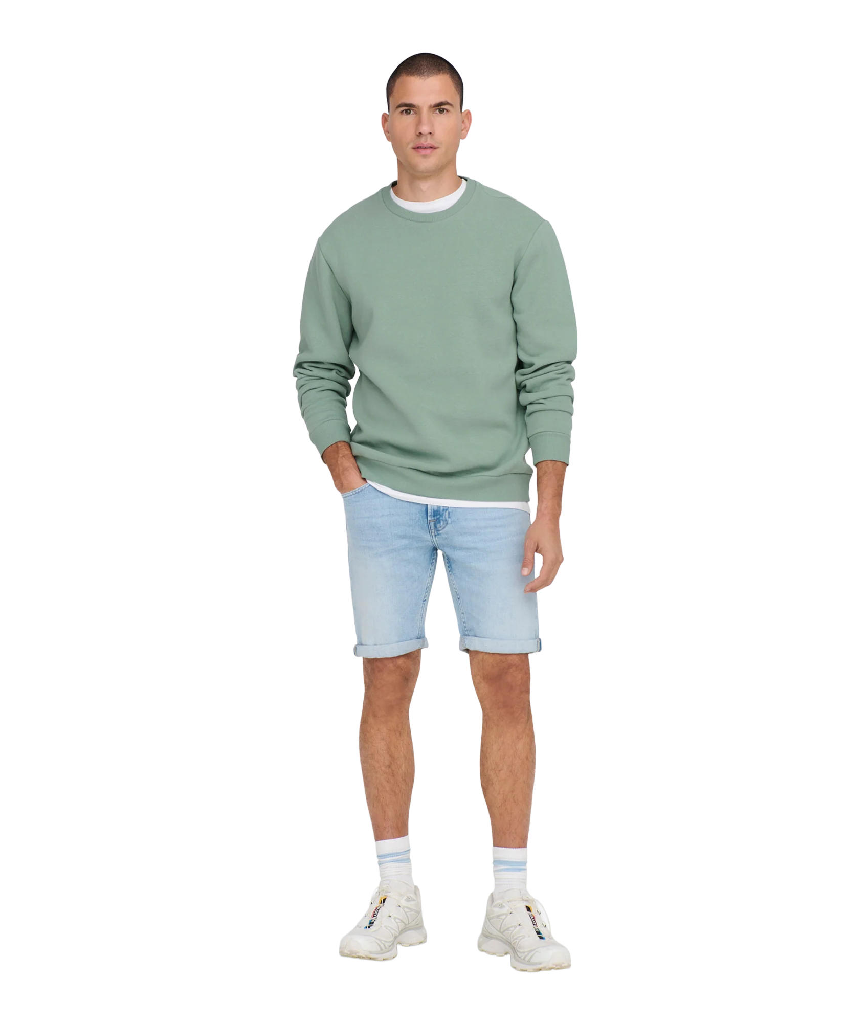 Ceres Crew Neck - Grey - Image 6