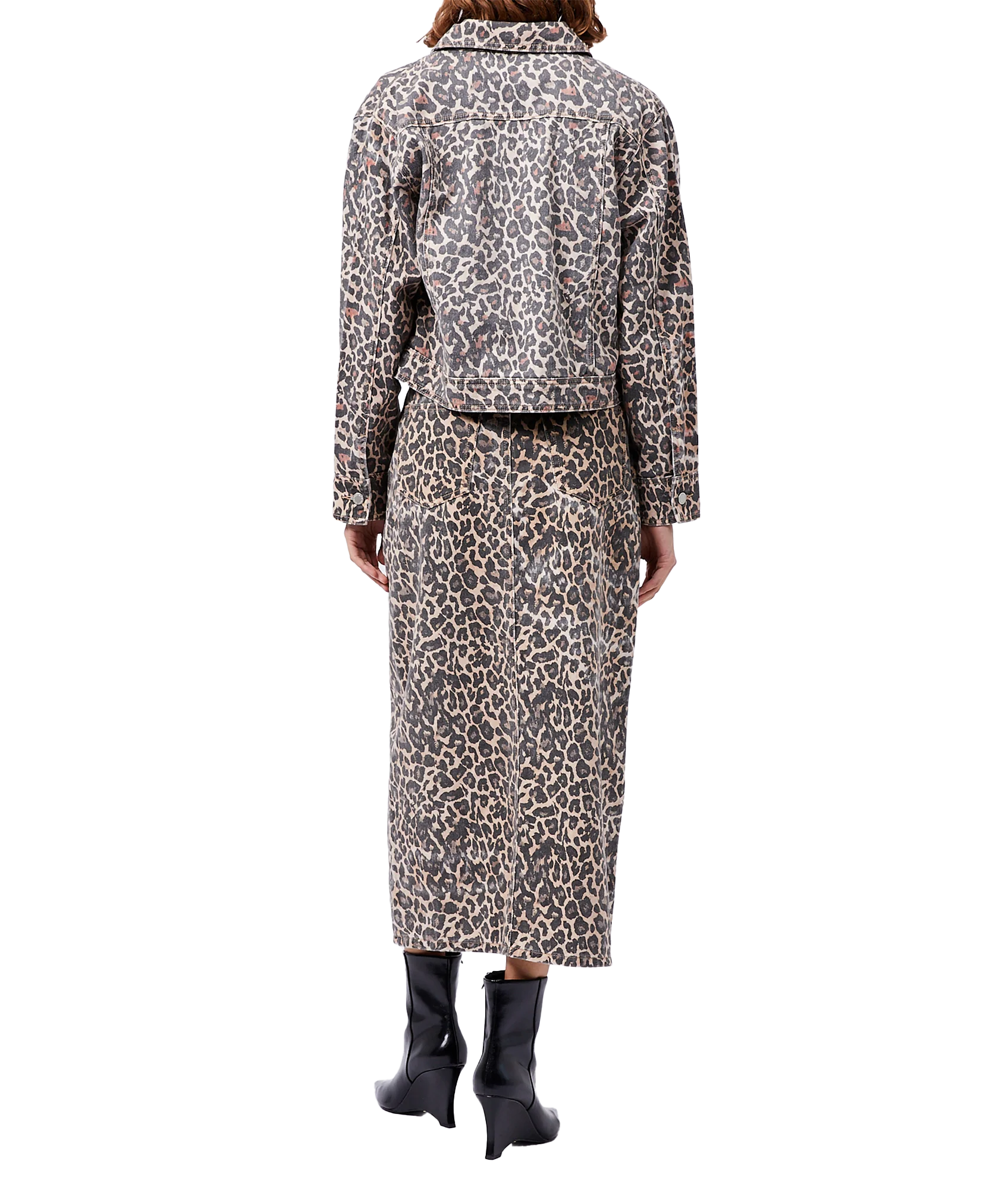 Charlie Printed Denim Jacket - Multi - Image 3