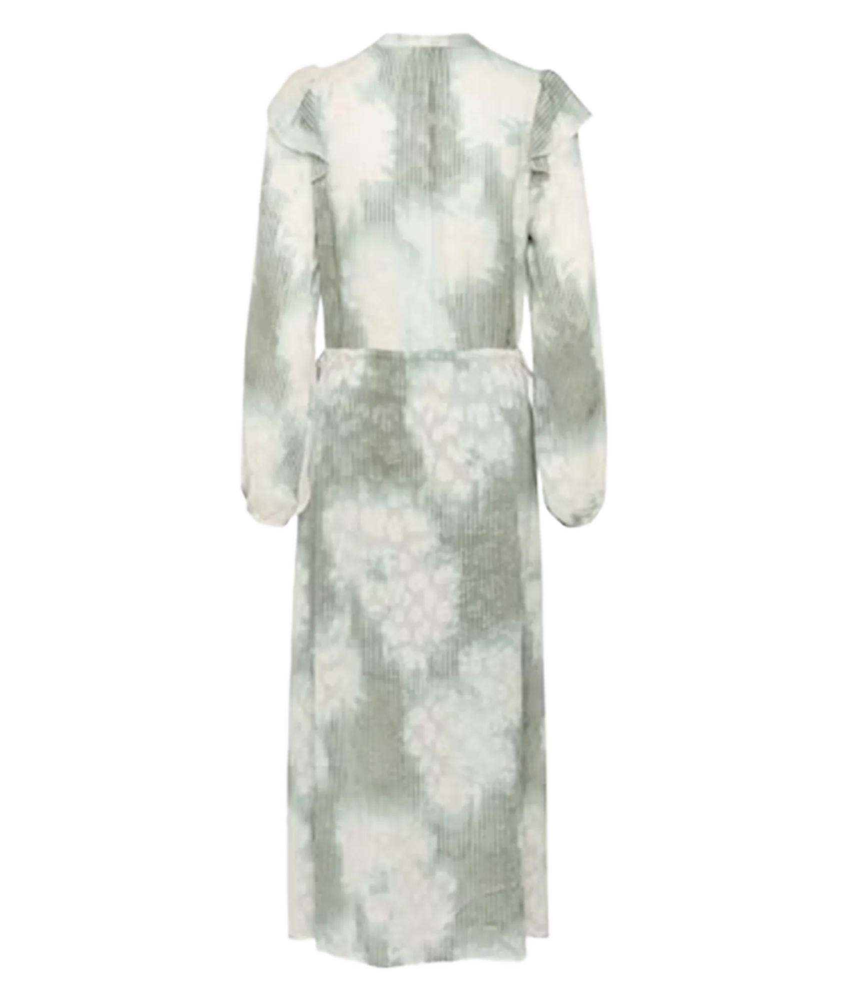 Cielle Long Dress - Green Illuminating Florals - Image 2