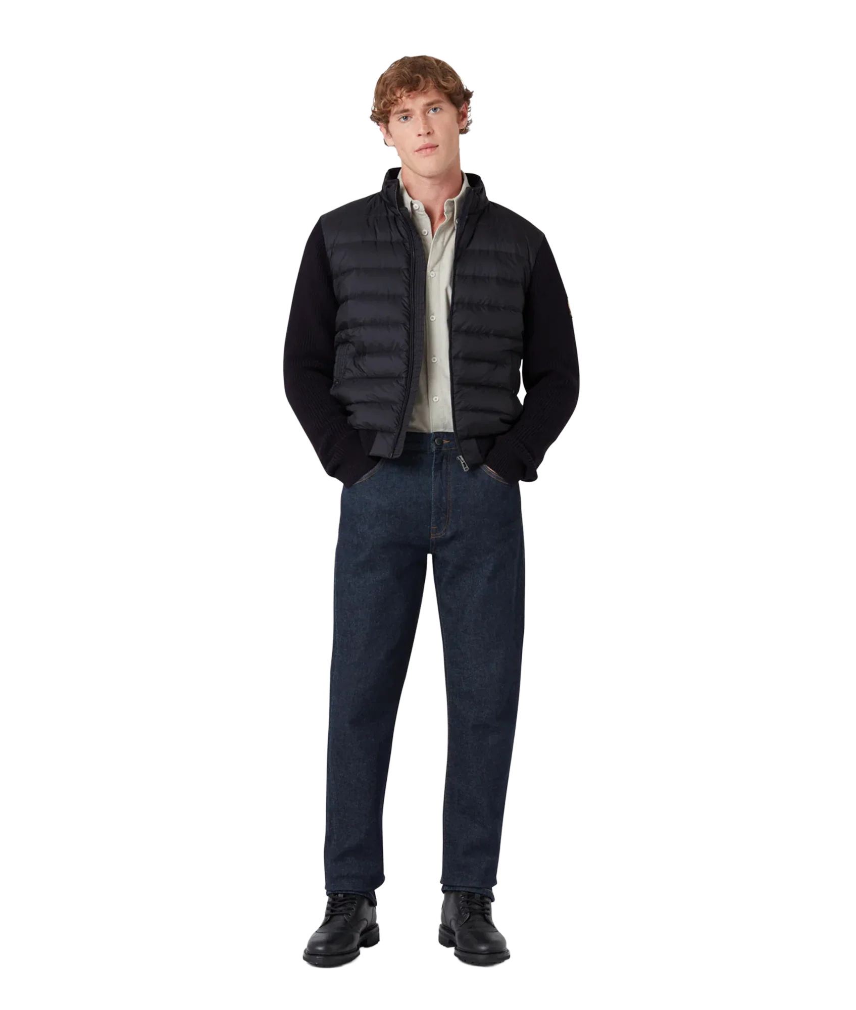 Circuiteer Cardigan Dark Ink - Image 2