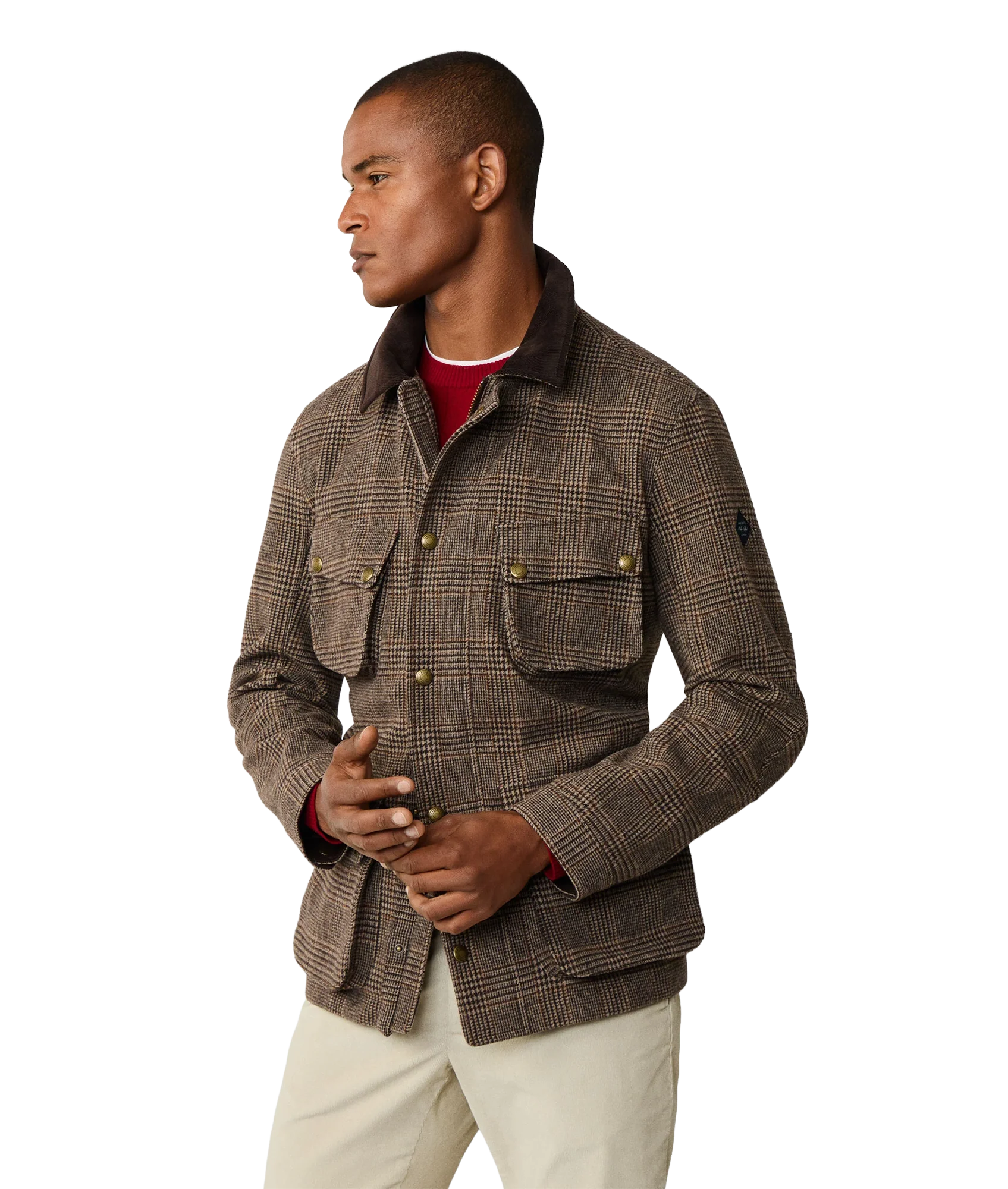 Country Velo Jkt - Camel Brown - Image 3