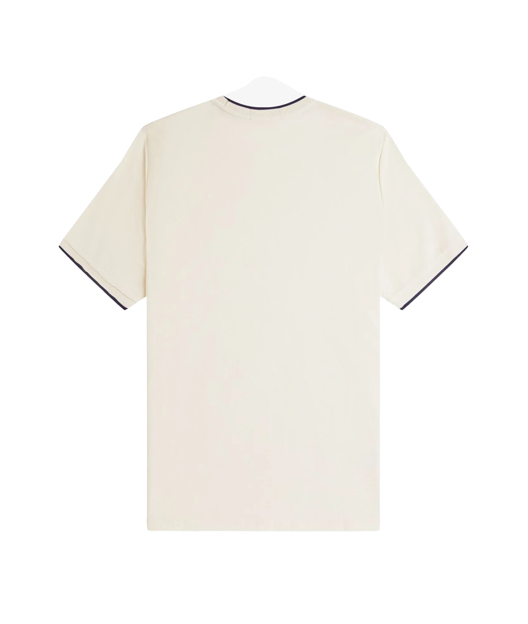 Crepe Pique Tee - Cream - Image 2