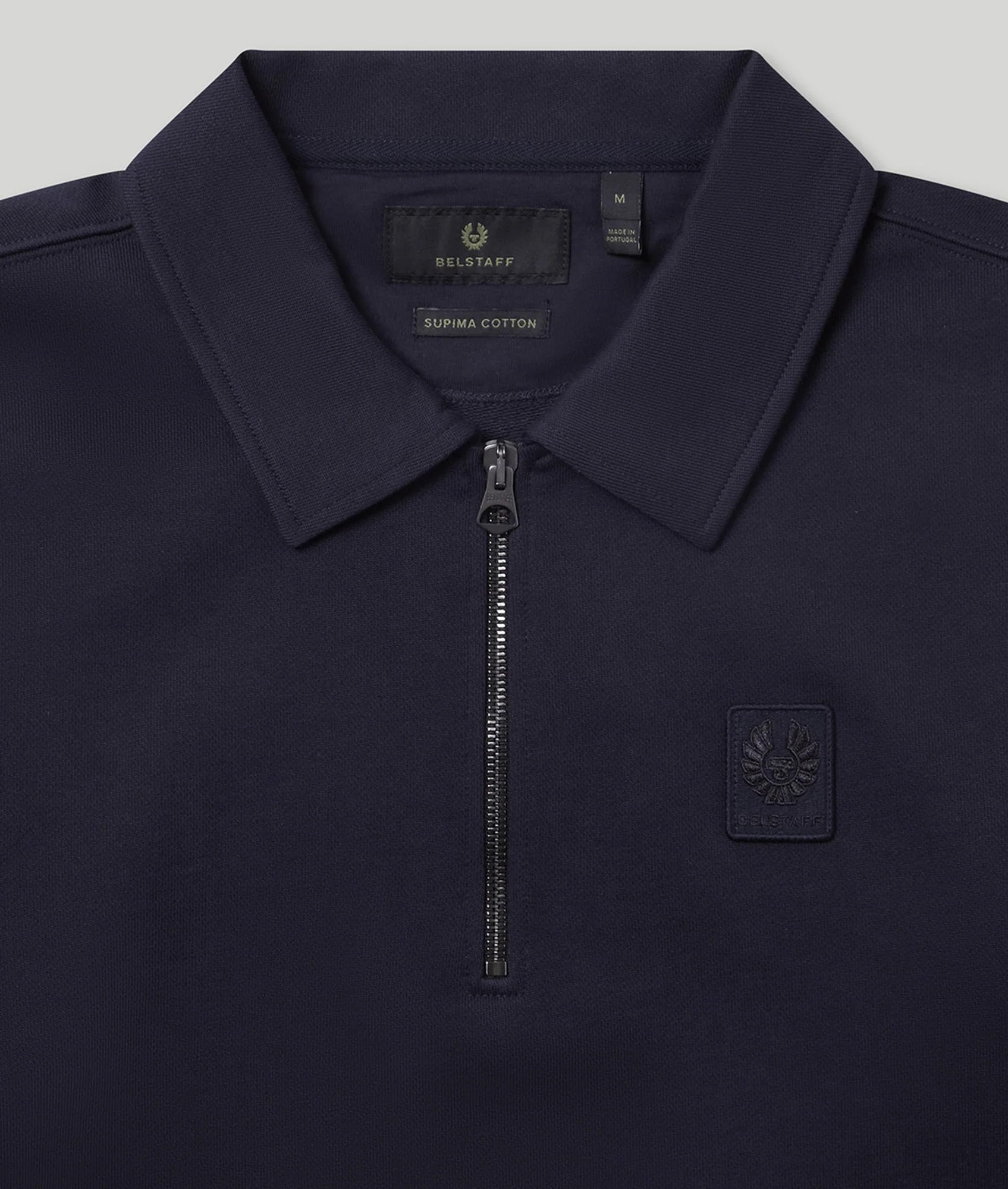 Curator Collared Sweatshirt Dark Ink - Image 5
