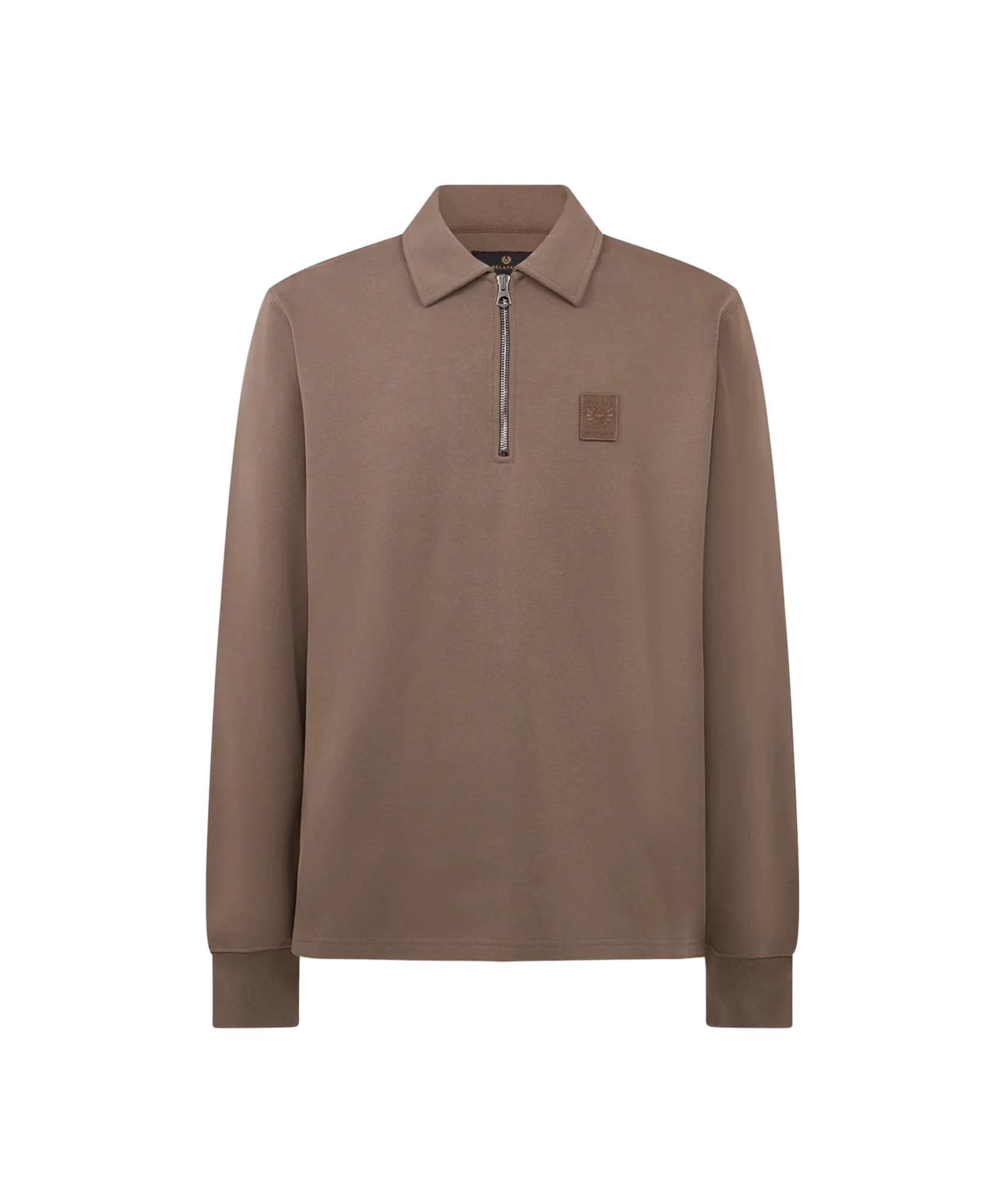 Curator Collared Sweatshirt Major Brown