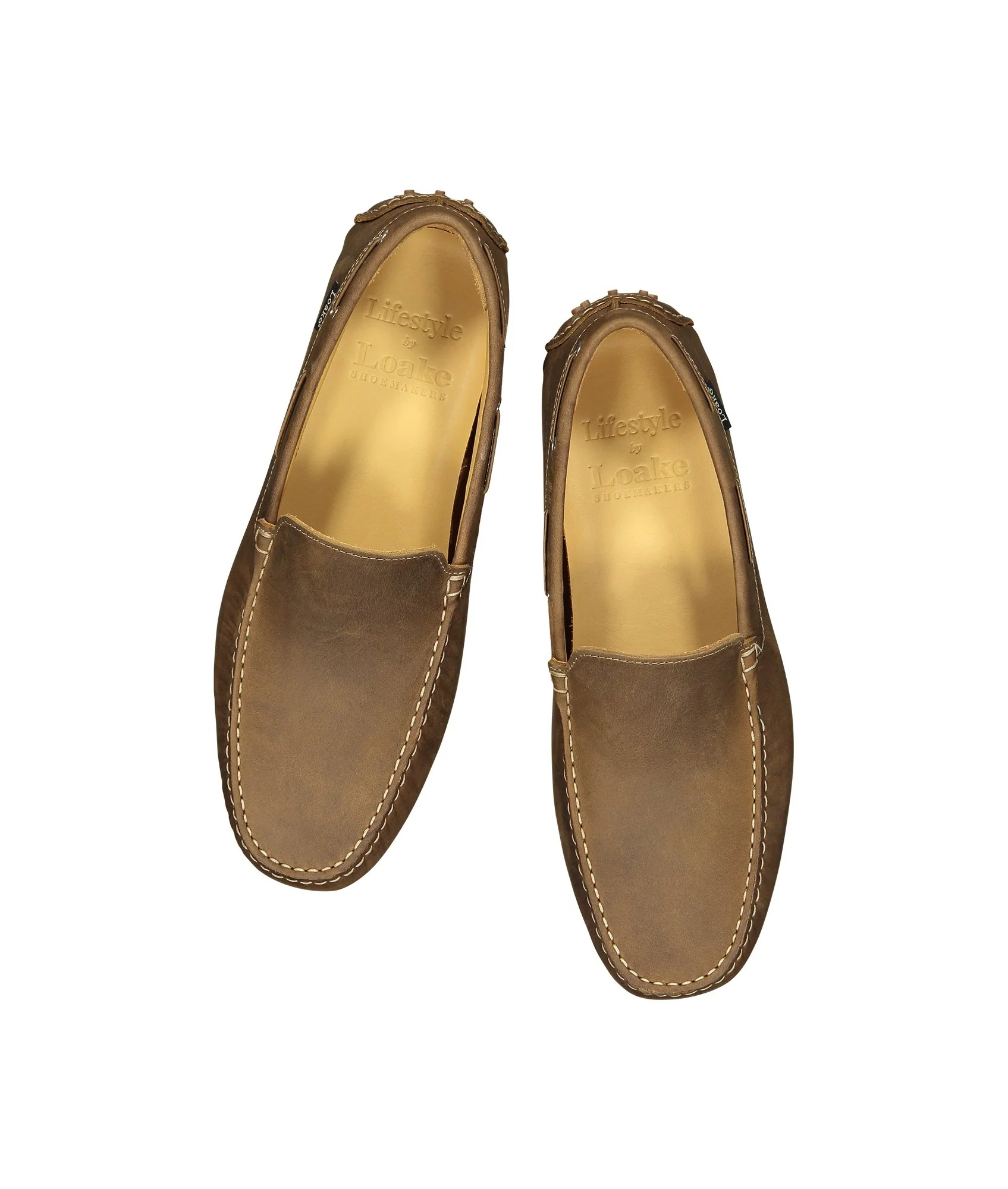 Donington Driving Loafer - Brown - Image 4