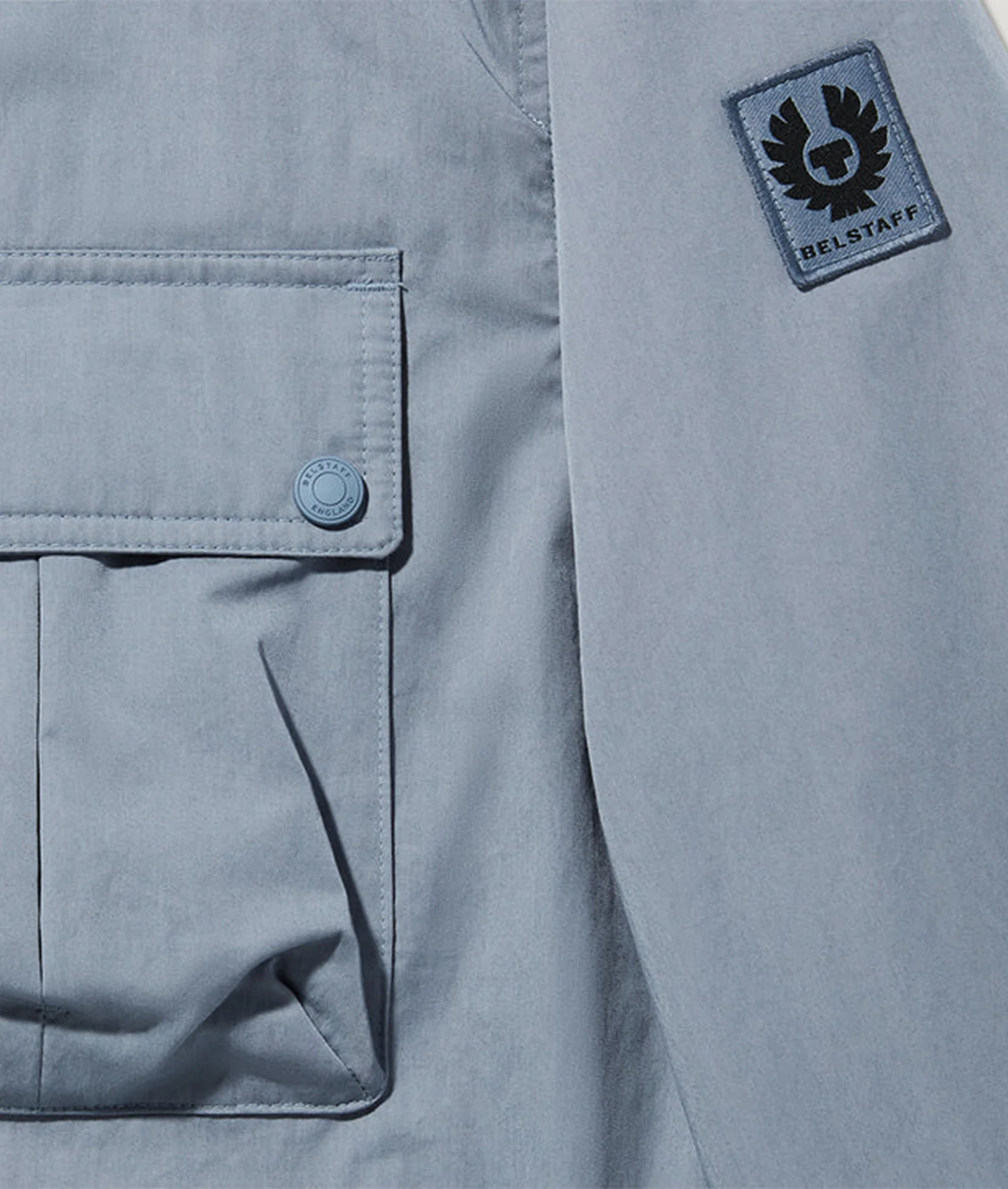 Drome Overshirt - Blue - Image 5