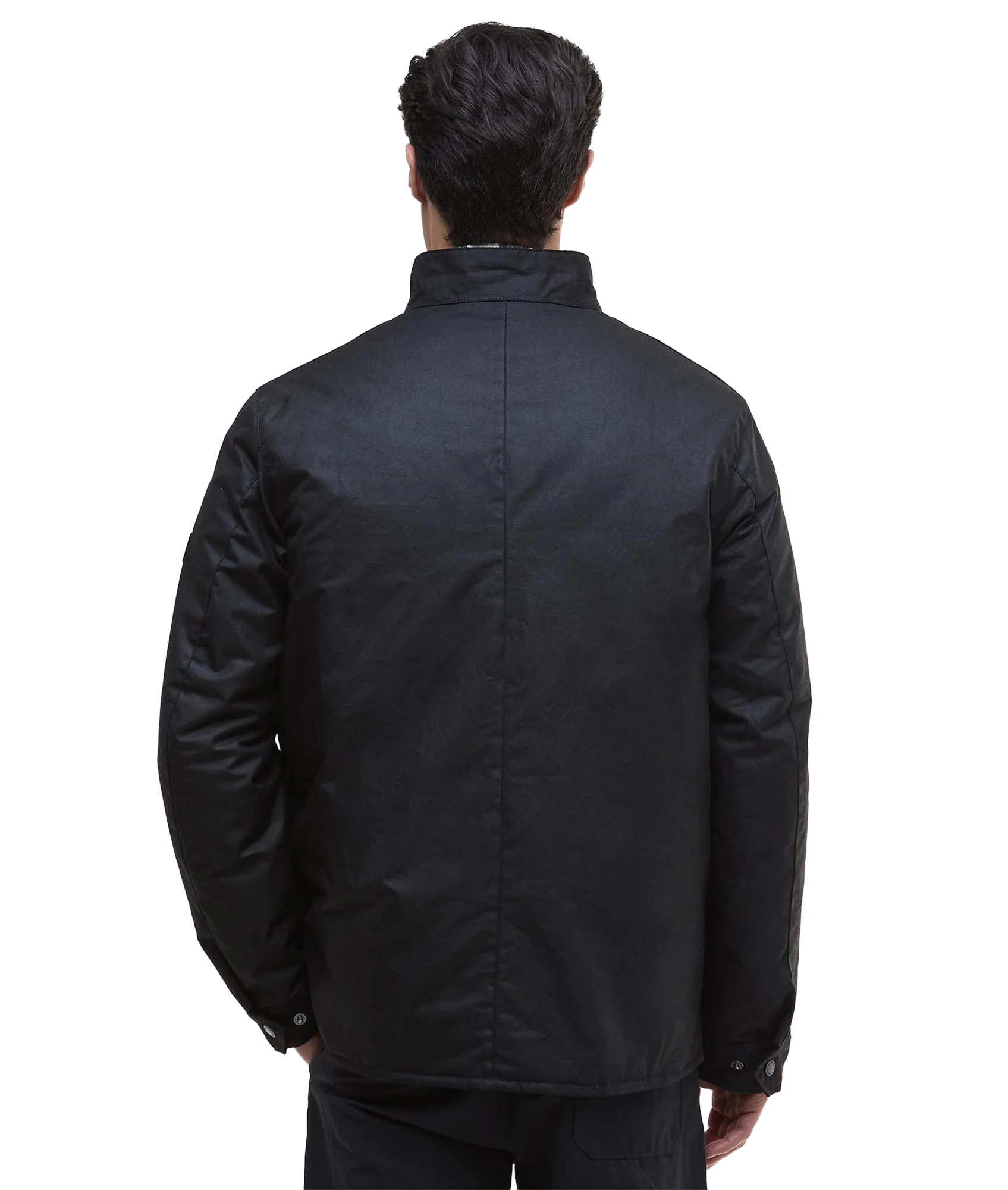 Dukeley Wax Jacket - Black - Image 3