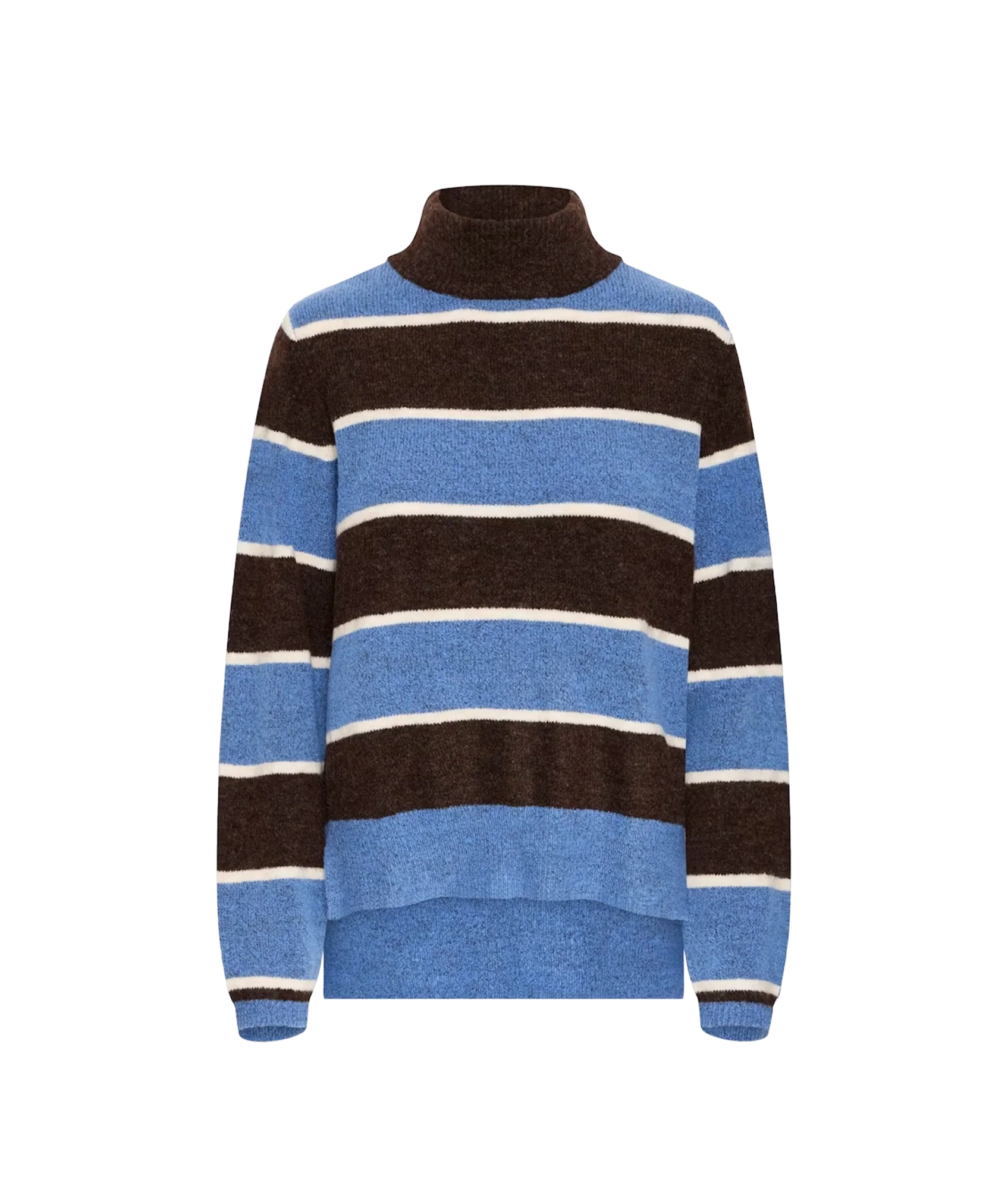 Edeen Stripe Jumper - Coffee Bean