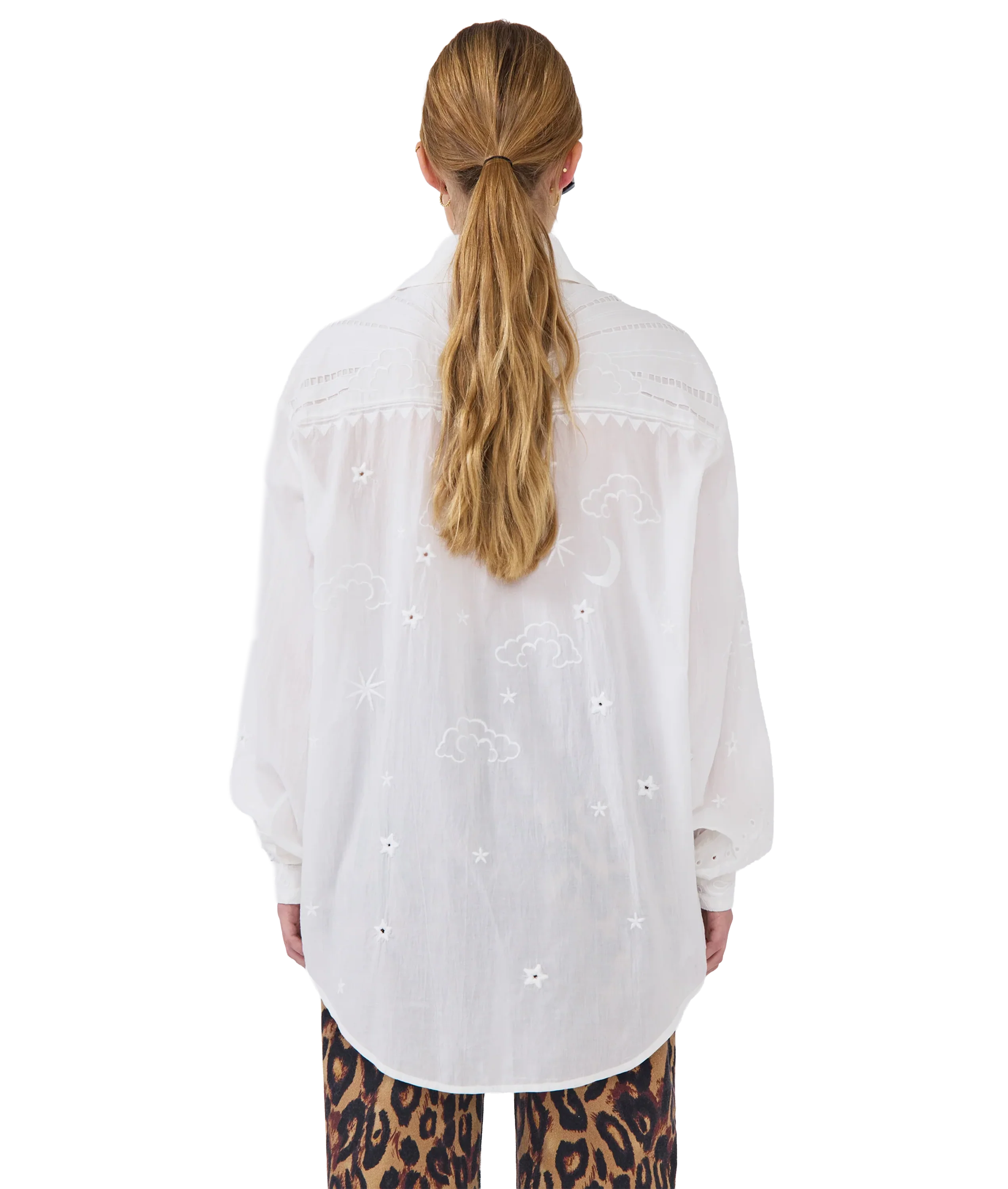 Eden Palm Shirt - White - Image 3