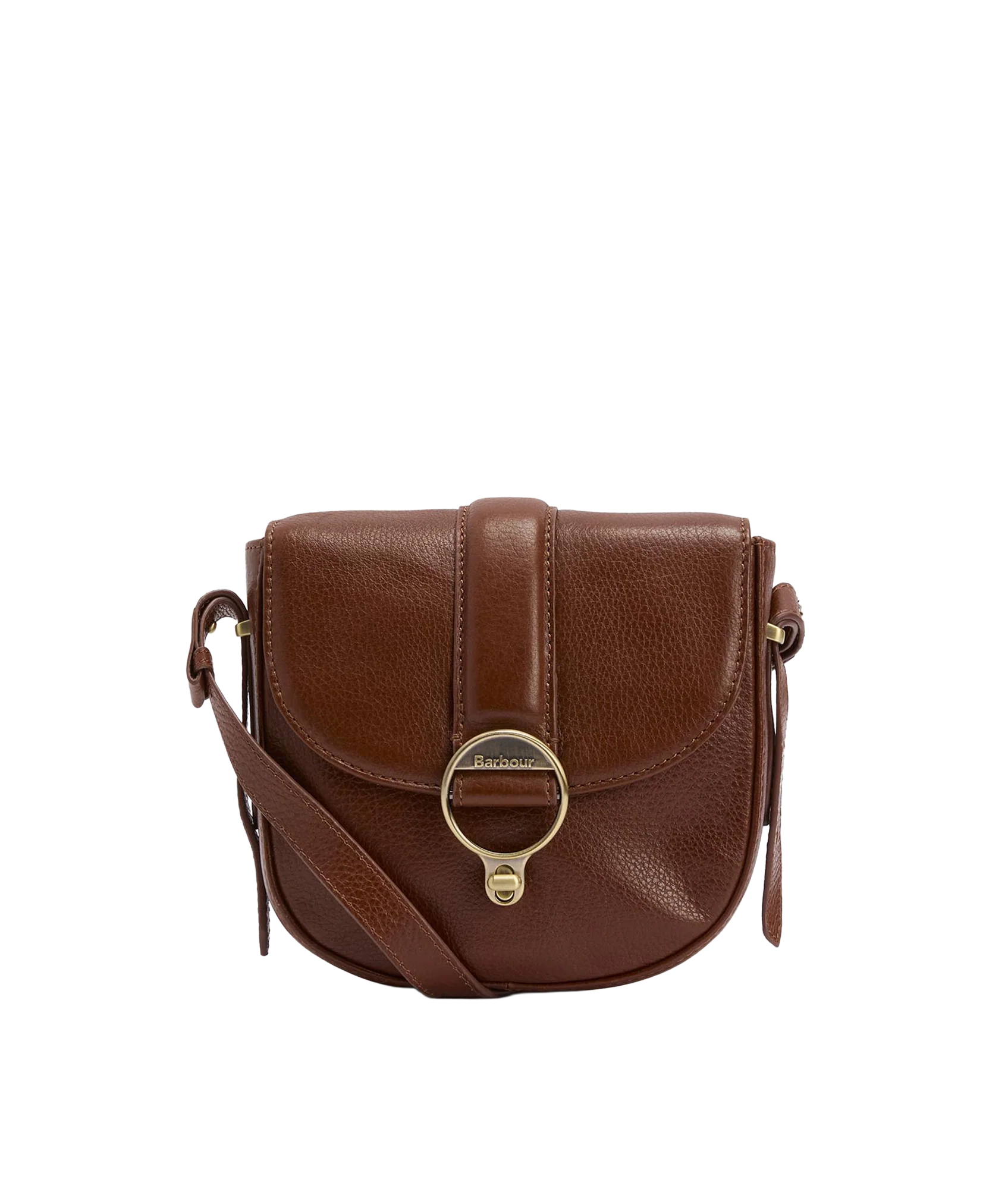 Elm Leather Crossbody Bag - Brown