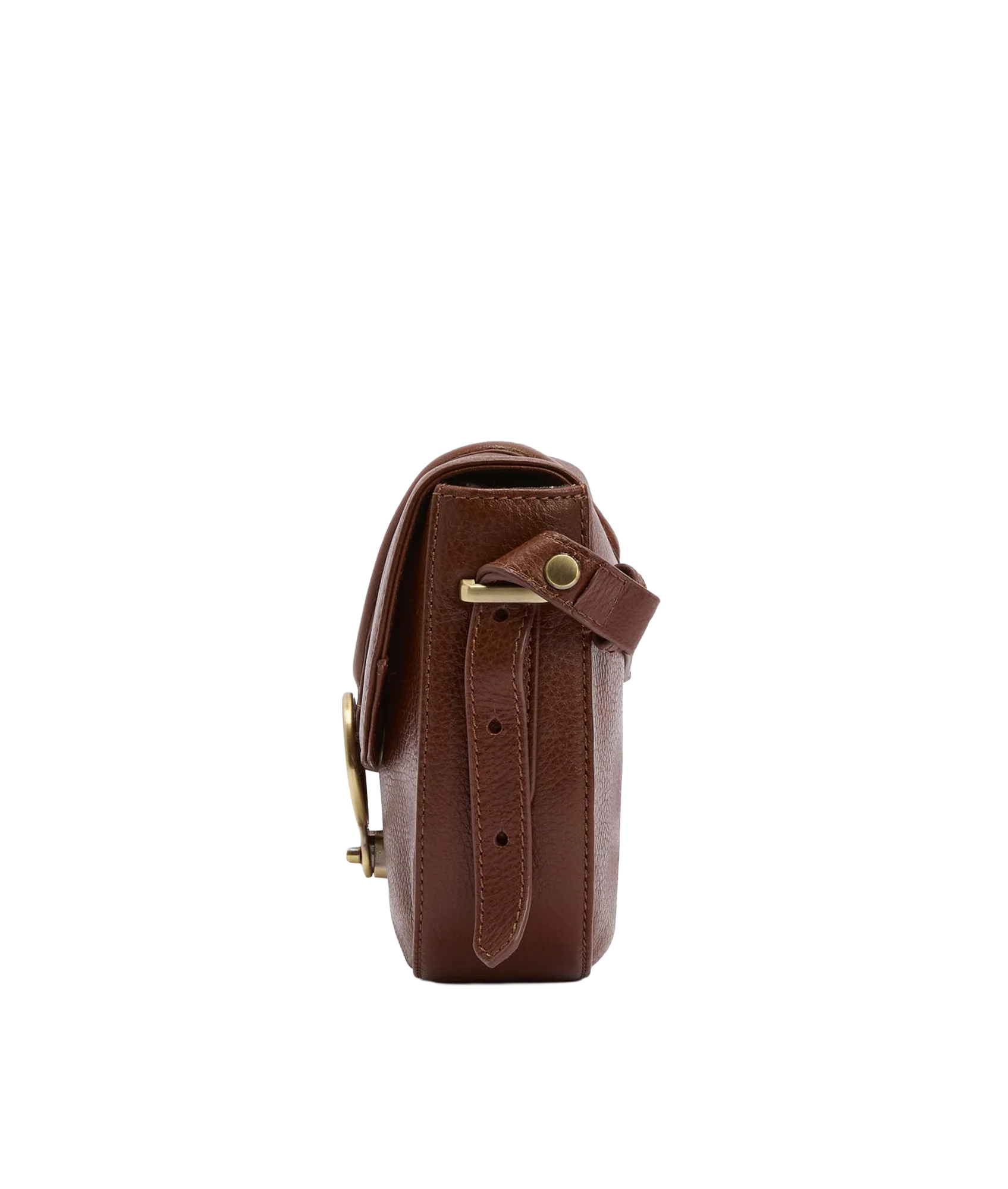 Elm Leather Crossbody Bag - Brown - Image 2
