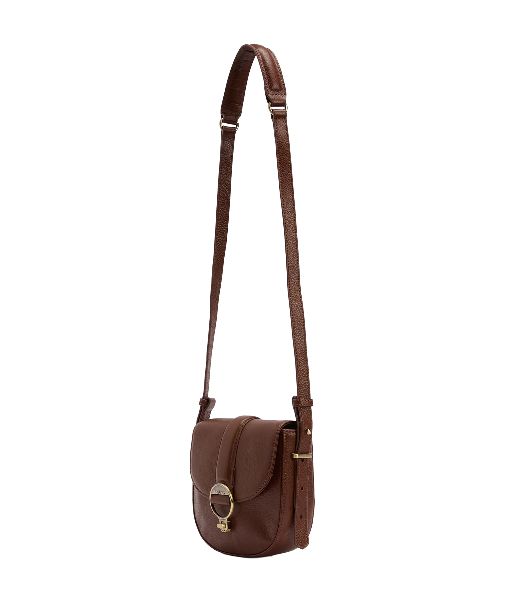 Elm Leather Crossbody Bag - Brown - Image 4