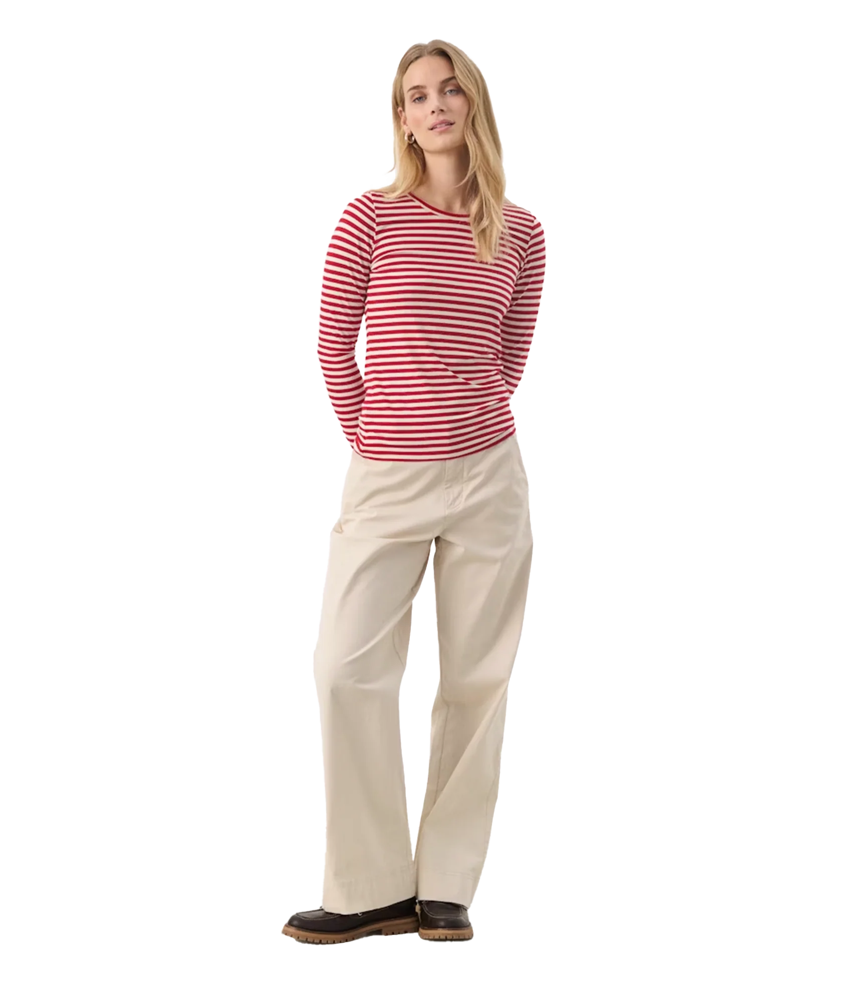 Emaja Top Mars Red Stripe - Multi - Image 2