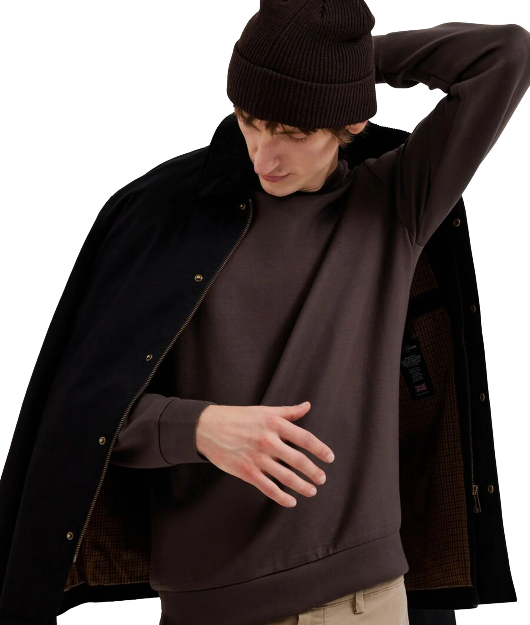 Emanuel Soft Crew Sweat - Brown - Image 6