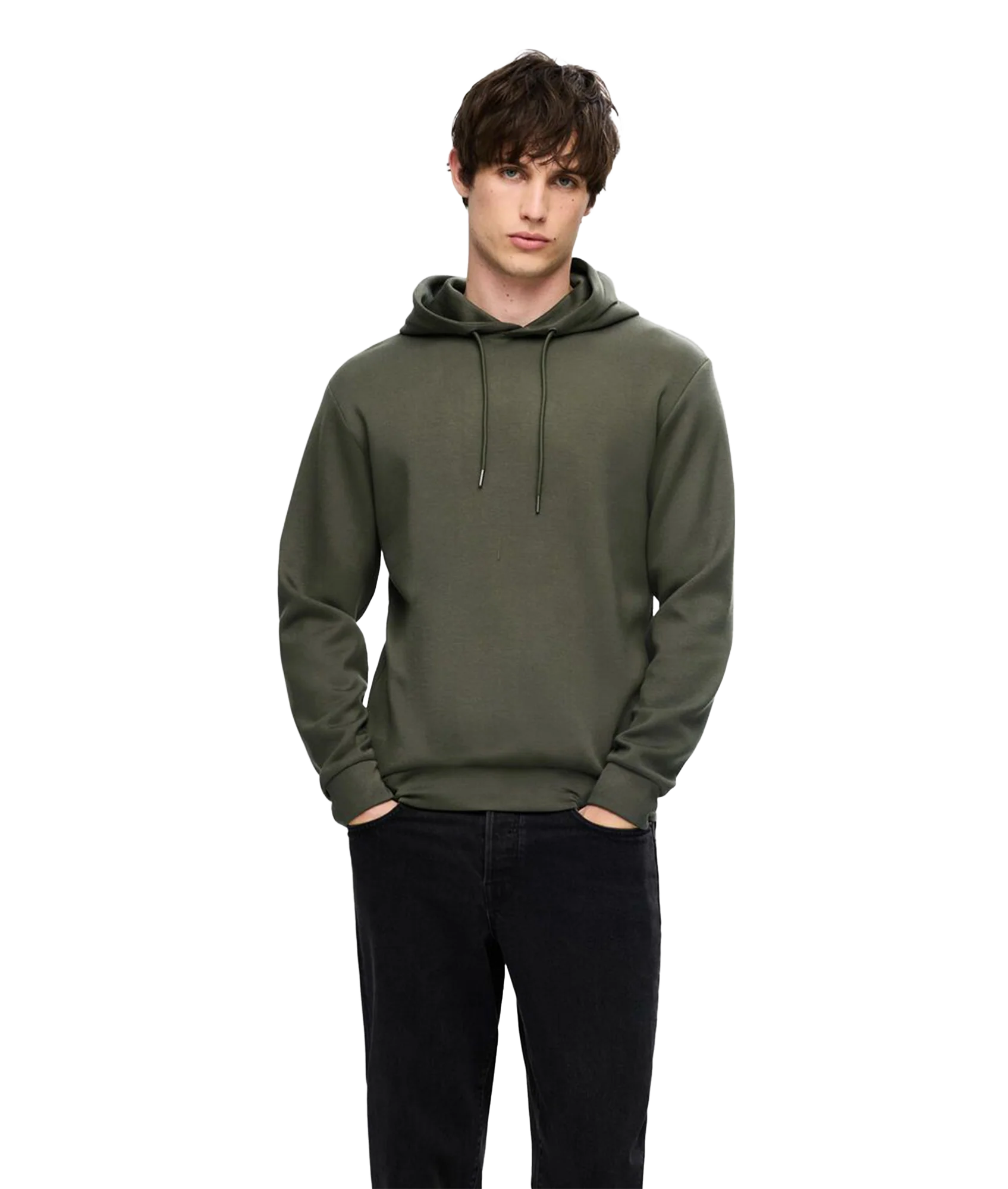 Emanuel Soft Hoddie - Green - Image 2